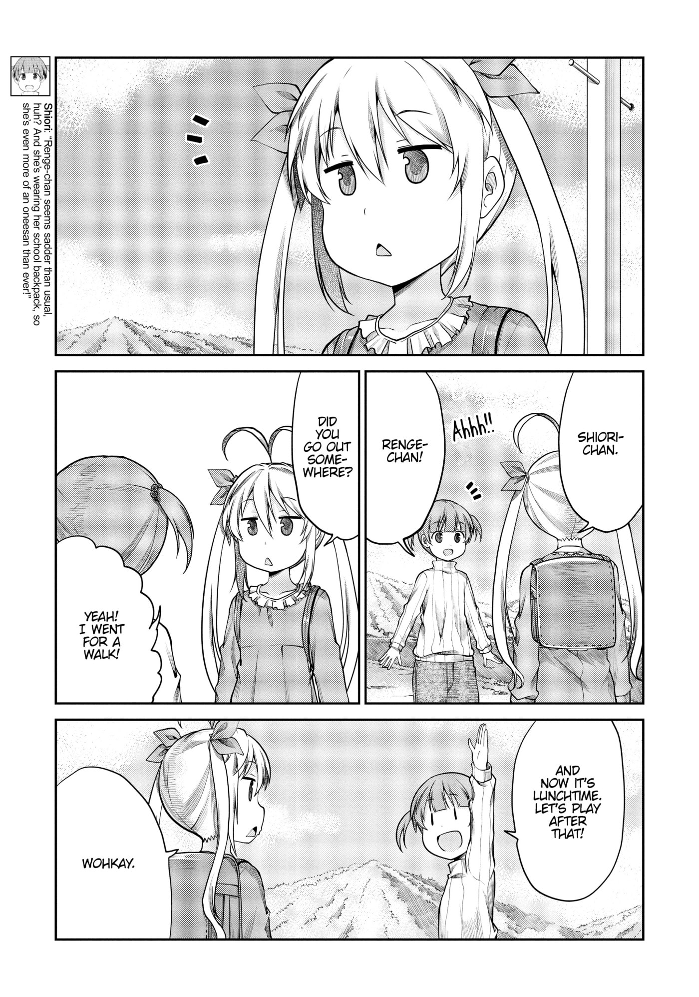 Non Non Biyori Official Anthology Chapter 120 page 9 - 