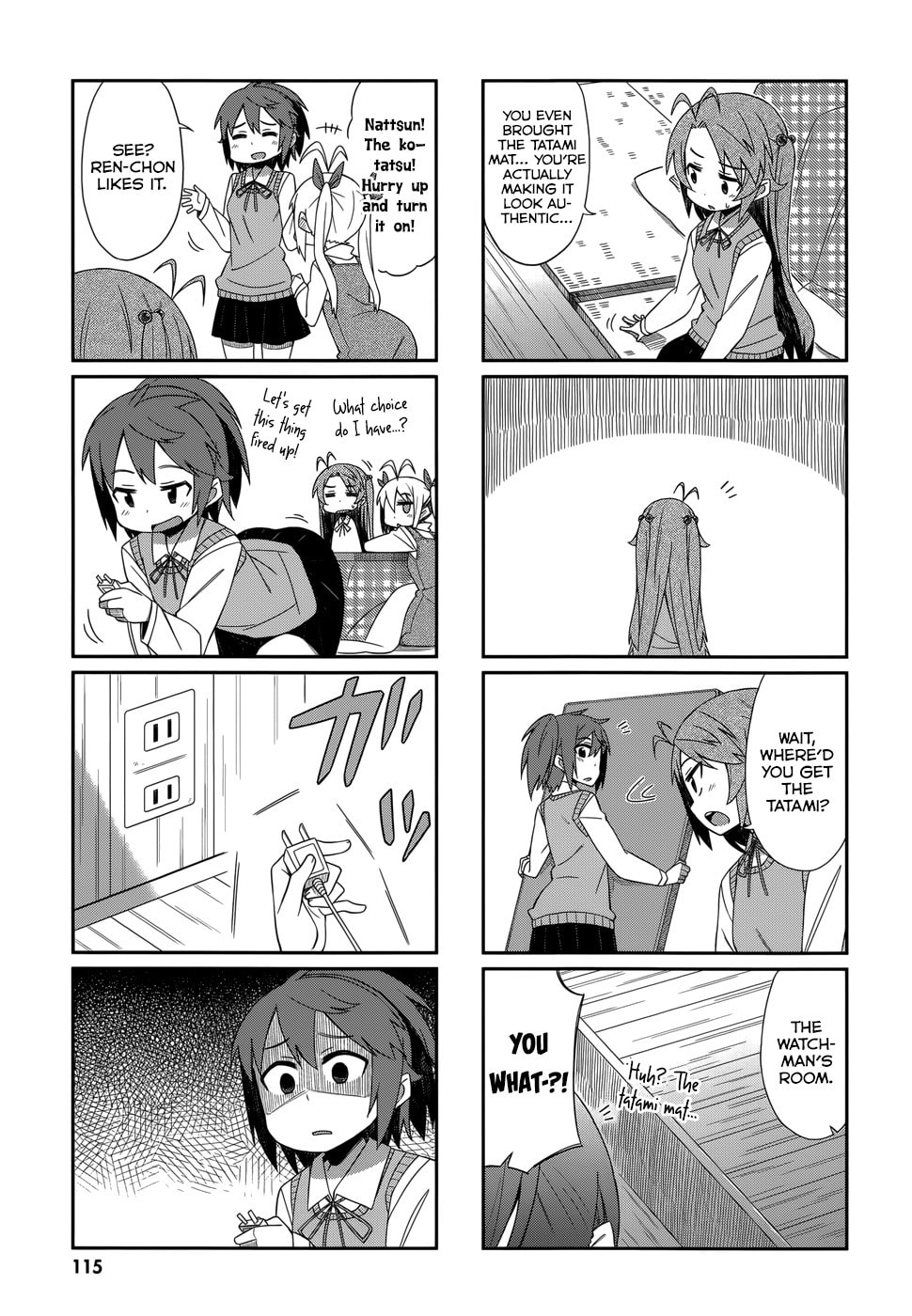 Non Non Biyori Official Anthology Chapter 15 page 3 - 