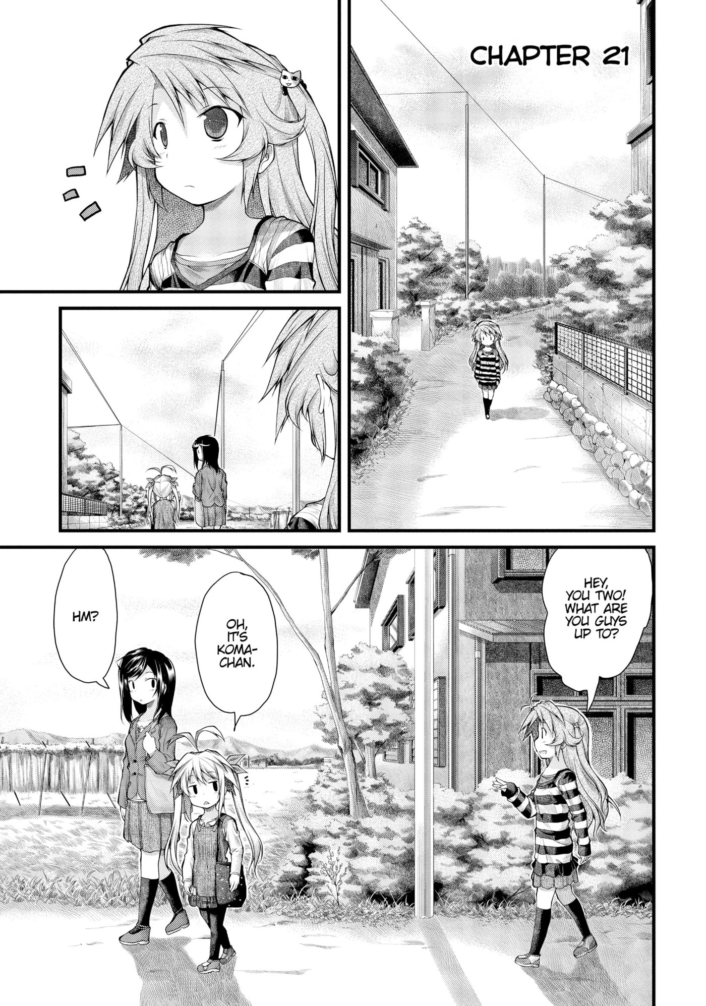 Non Non Biyori Official Anthology Chapter 21 page 1 - 