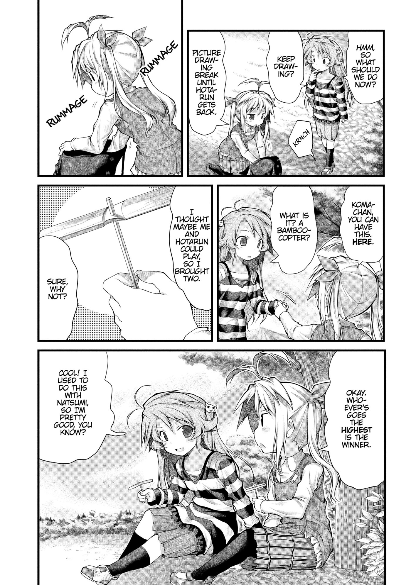 Non Non Biyori Official Anthology Chapter 21 page 12 - 