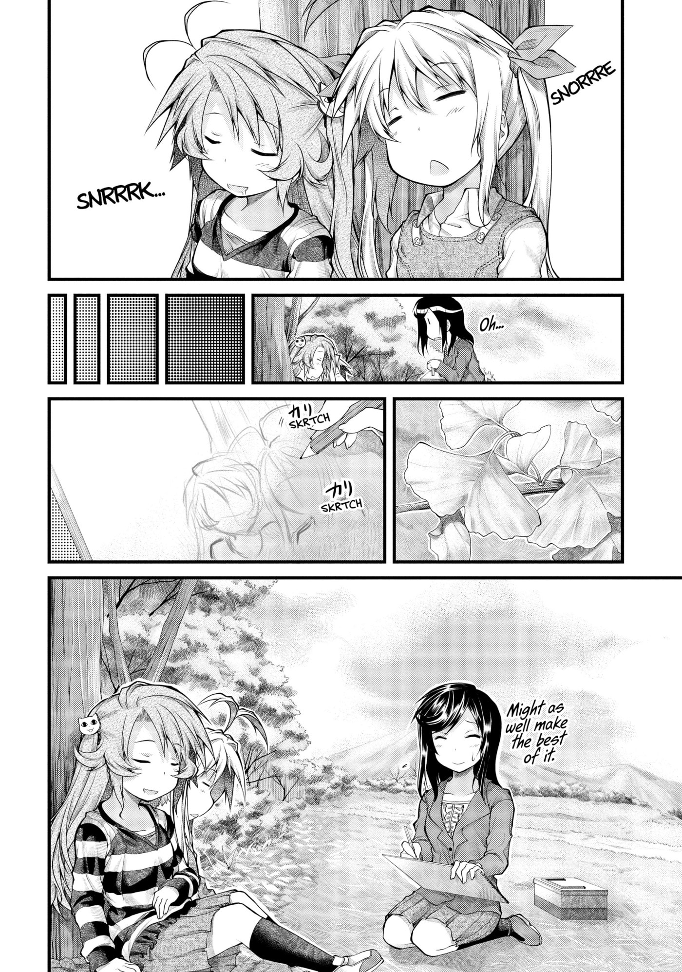 Non Non Biyori Official Anthology Chapter 21 page 16 - 