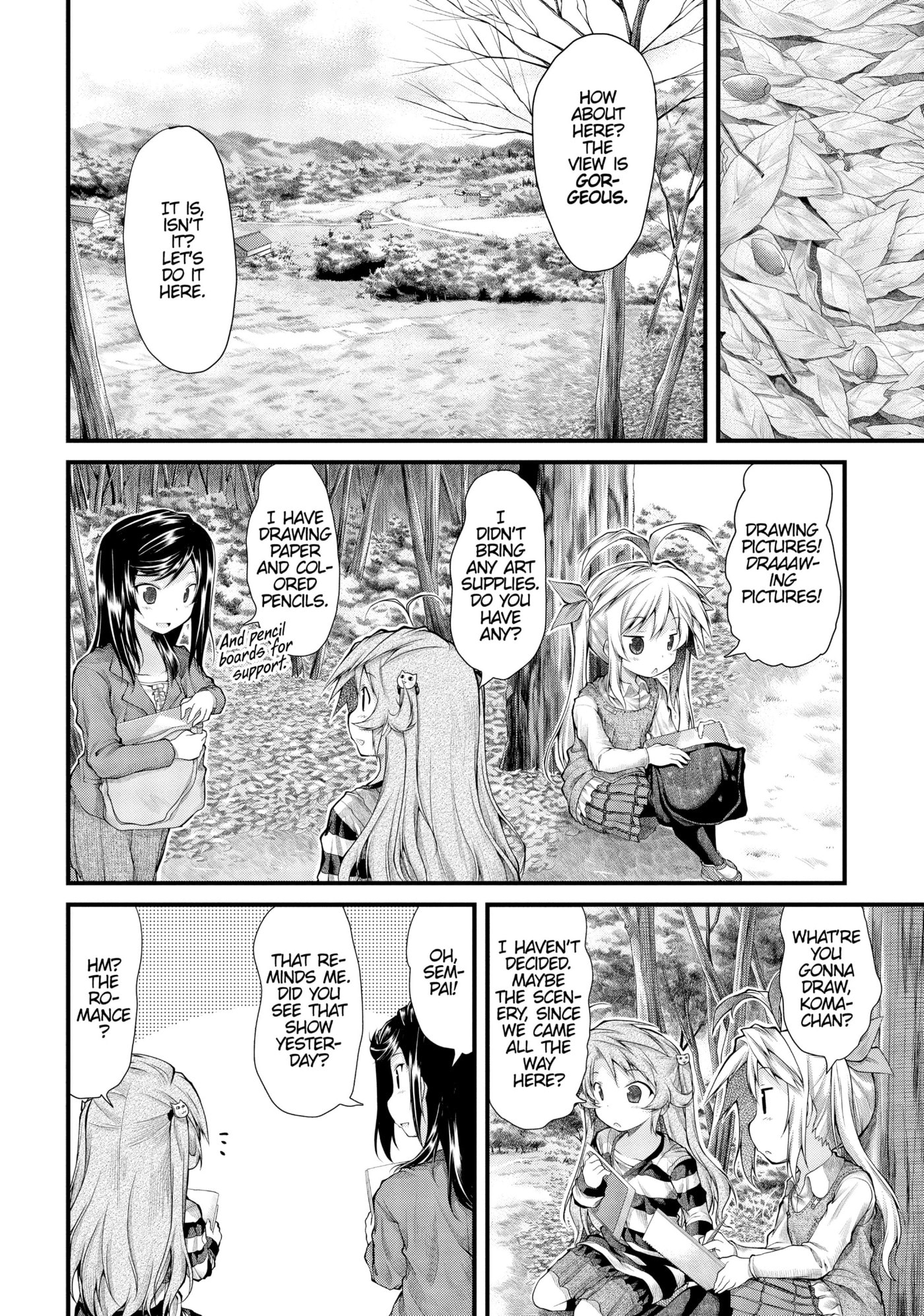 Non Non Biyori Official Anthology Chapter 21 page 4 - 
