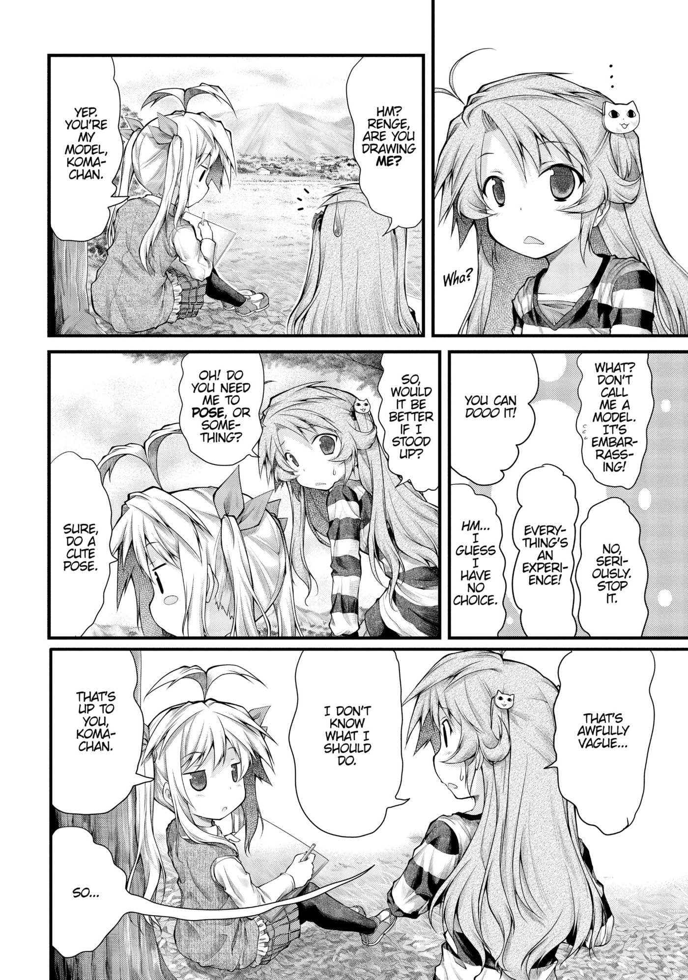 Non Non Biyori Official Anthology Chapter 21 page 6 - 