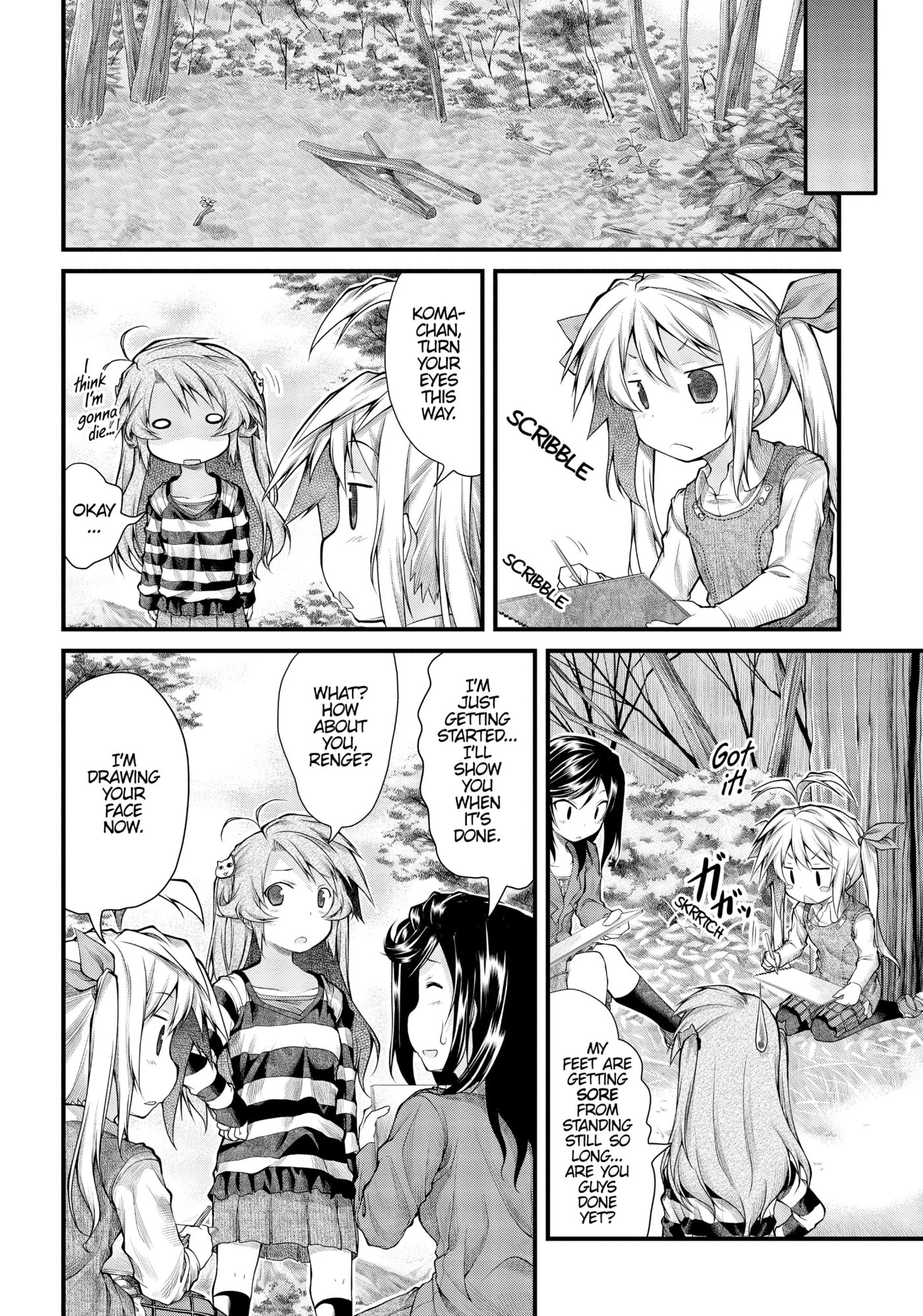 Non Non Biyori Official Anthology Chapter 21 page 8 - 