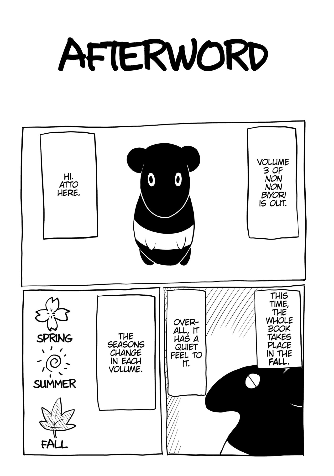 Non Non Biyori Official Anthology Chapter 25 page 27 - 