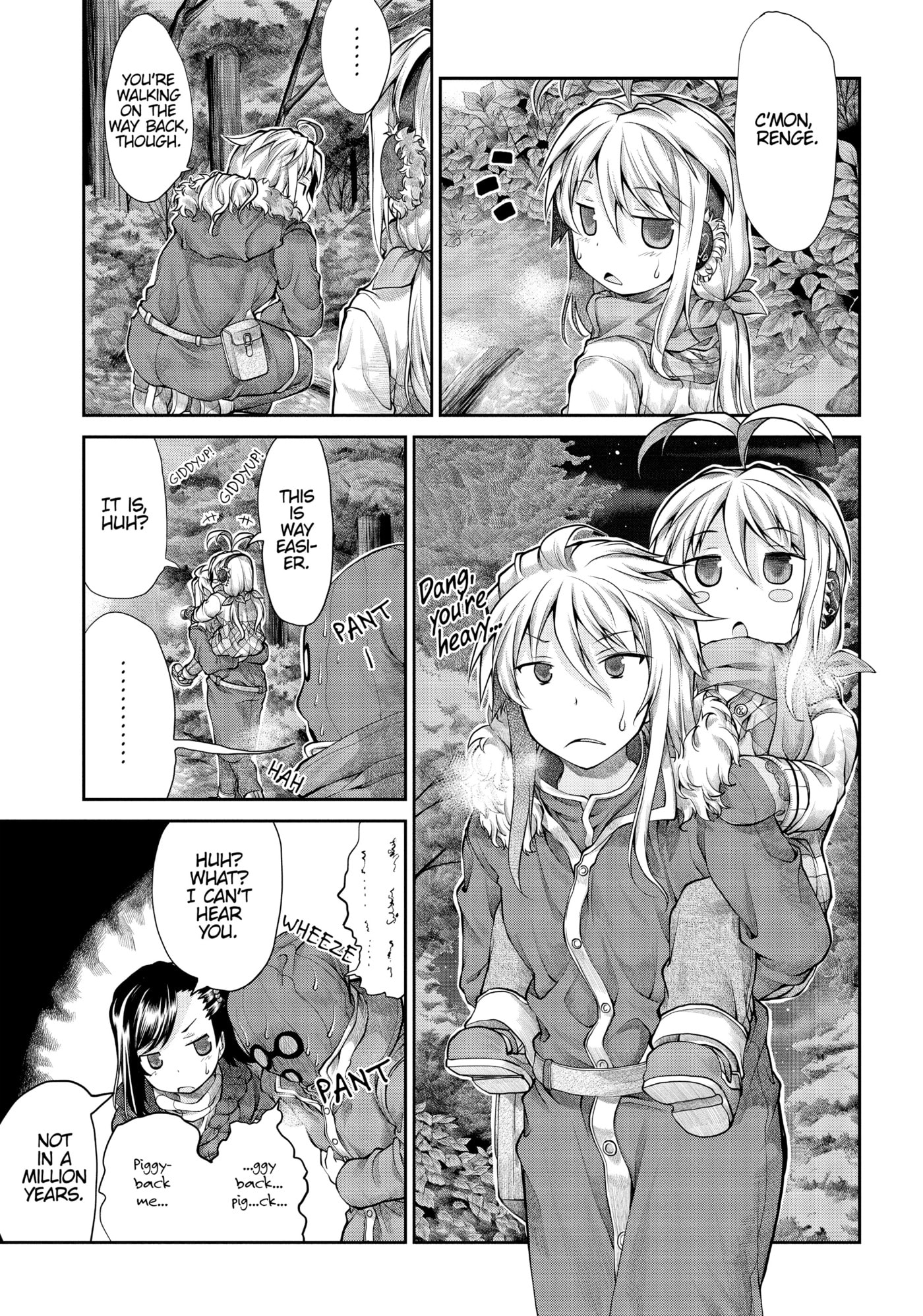 Non Non Biyori Official Anthology Chapter 29 page 13 - 