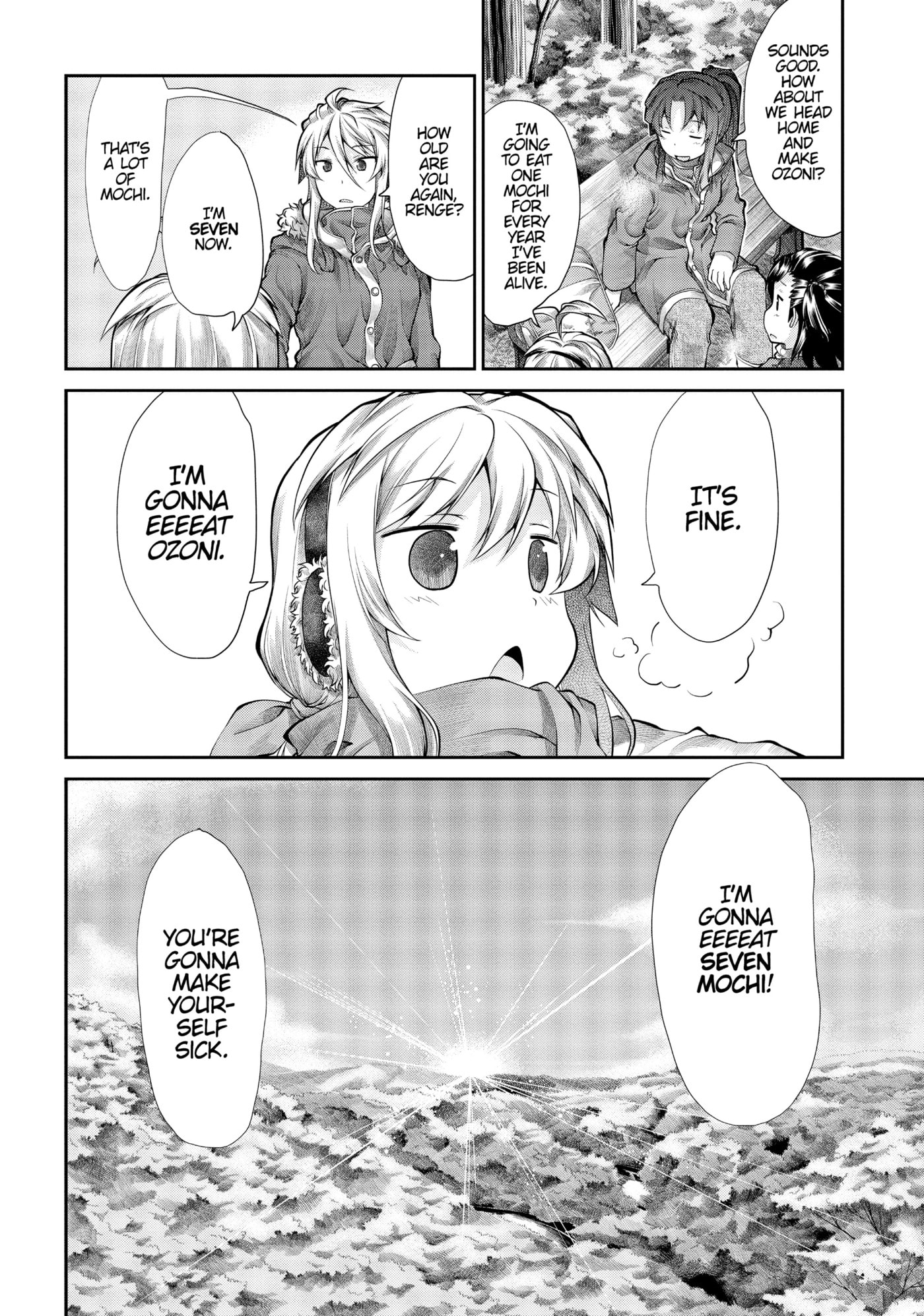 Non Non Biyori Official Anthology Chapter 29 page 21 - 