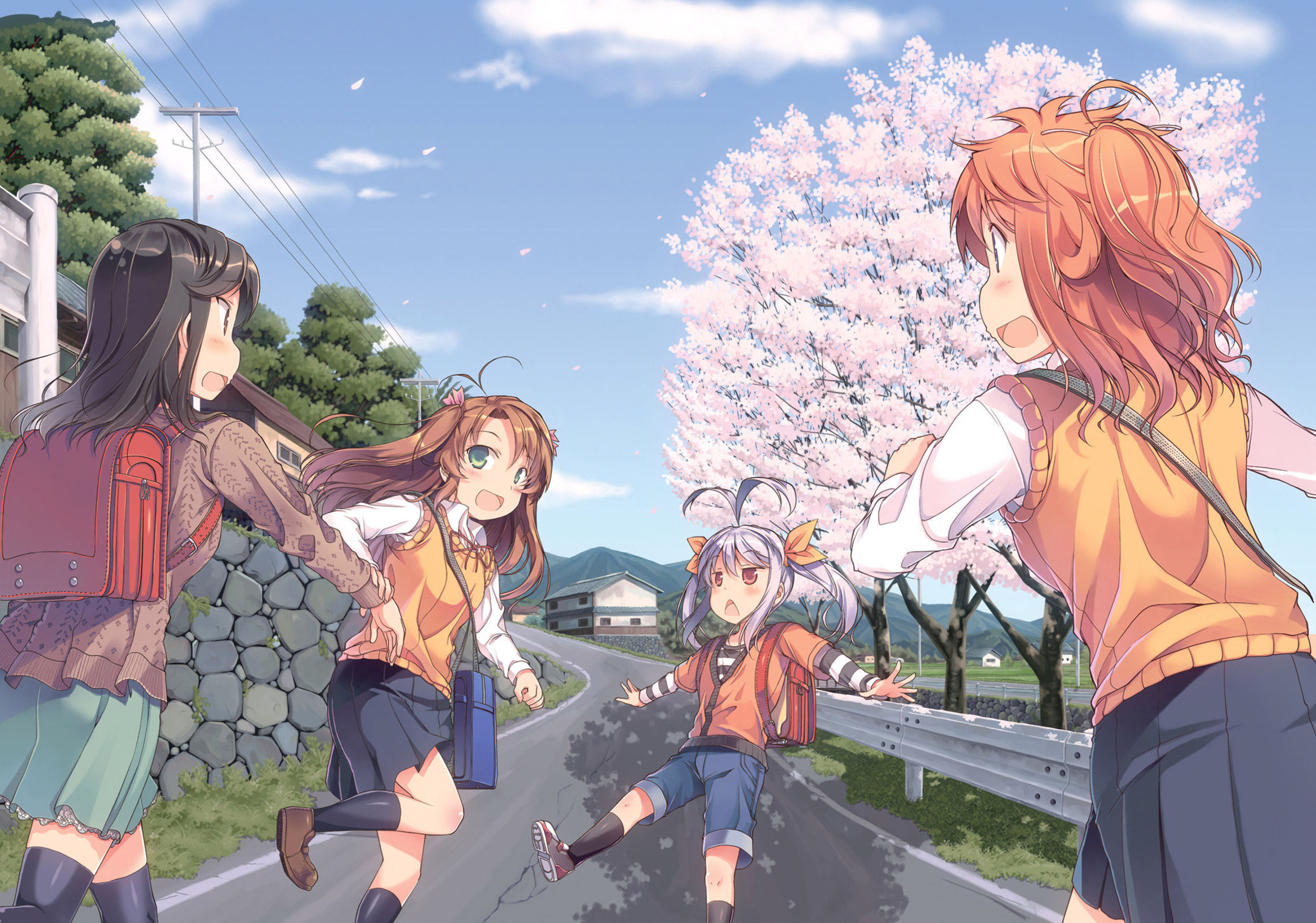Non Non Biyori Official Anthology Chapter 34 page 4 - 