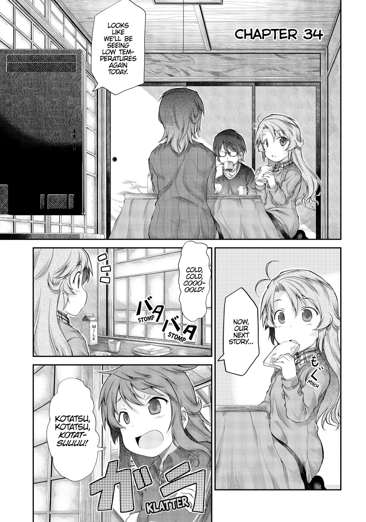 Non Non Biyori Official Anthology Chapter 34 page 9 - 