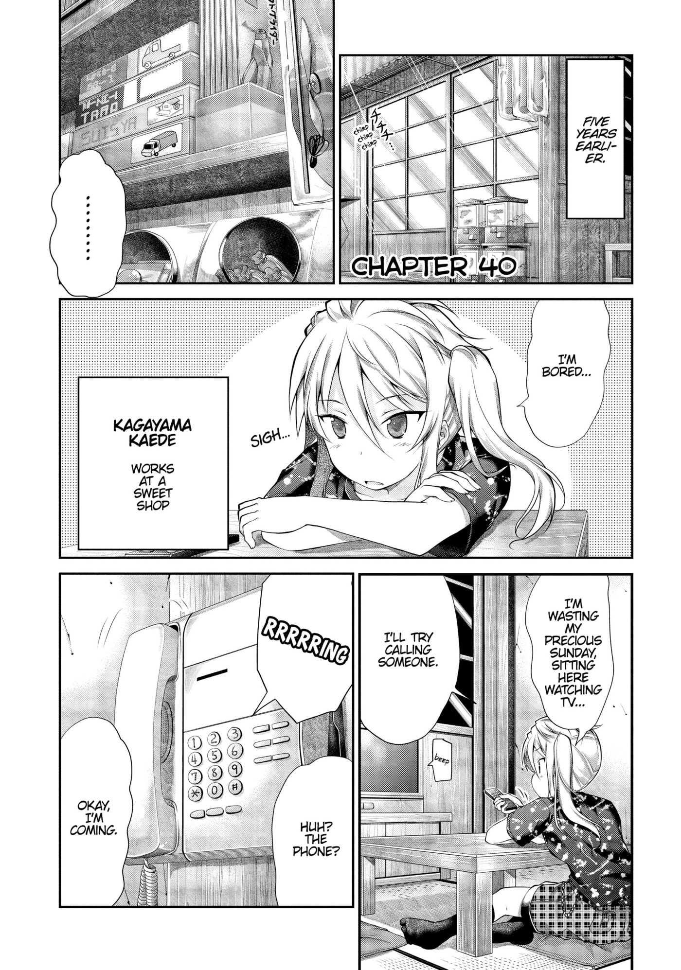 Non Non Biyori Official Anthology Chapter 40 page 1 - 