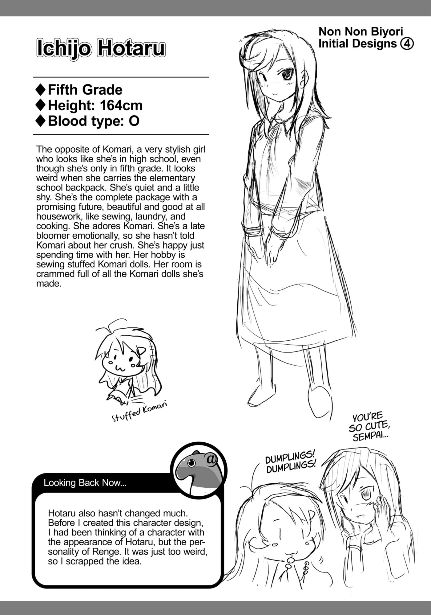 Non Non Biyori Official Anthology Chapter 40 page 26 - 
