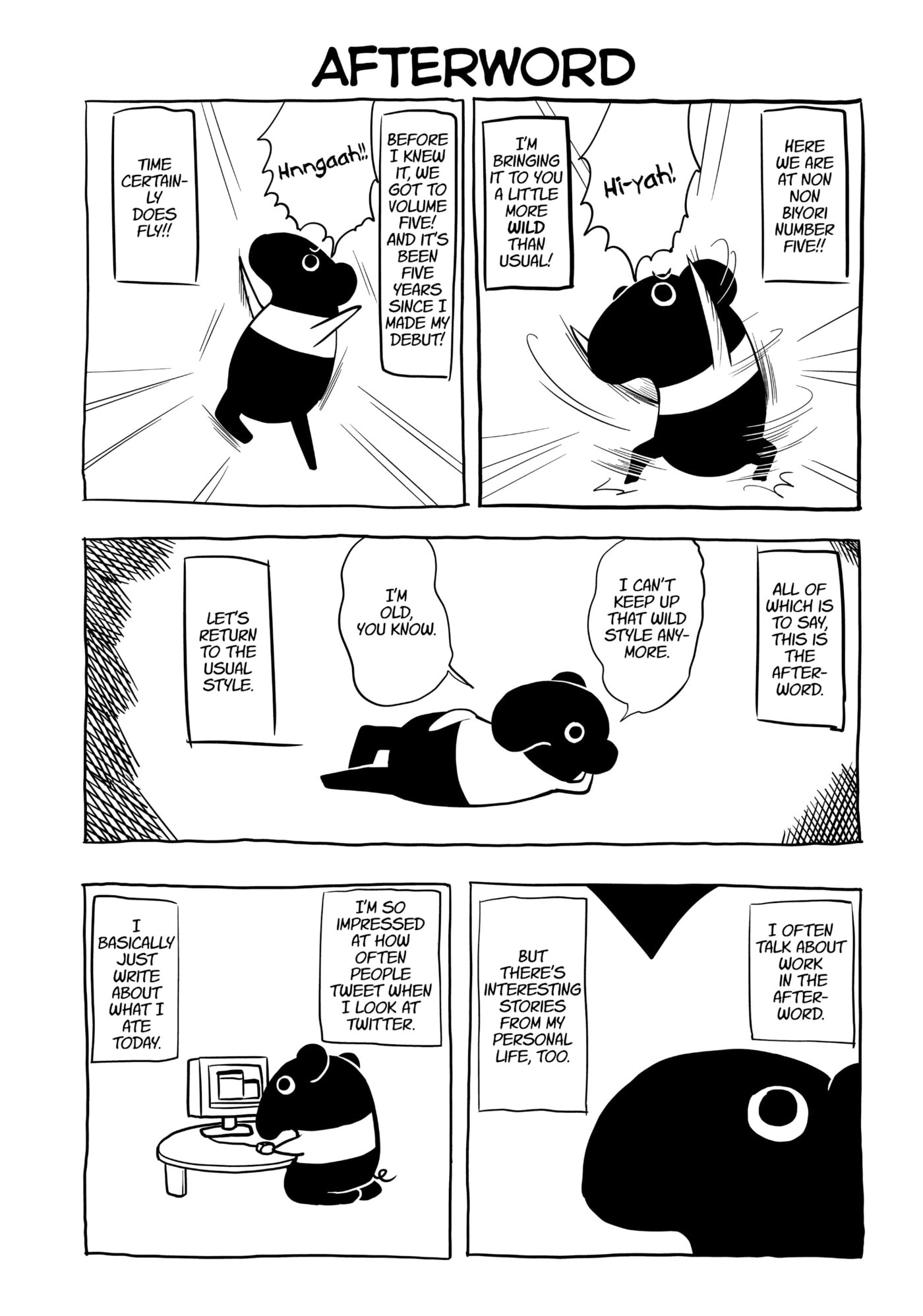 Non Non Biyori Official Anthology Chapter 40 page 28 - 