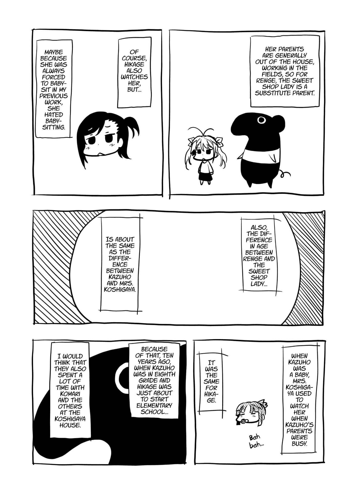 Non Non Biyori Official Anthology Chapter 40 page 30 - 