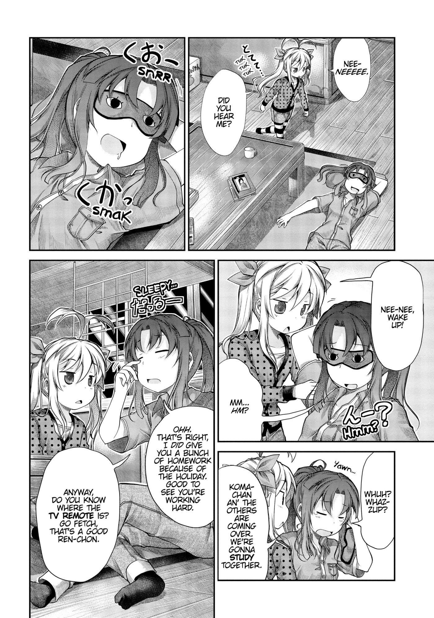 Non Non Biyori Official Anthology Chapter 41 page 11 - 
