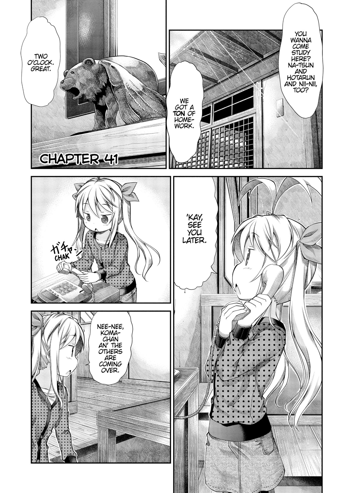 Non Non Biyori Official Anthology Chapter 41 page 10 - 