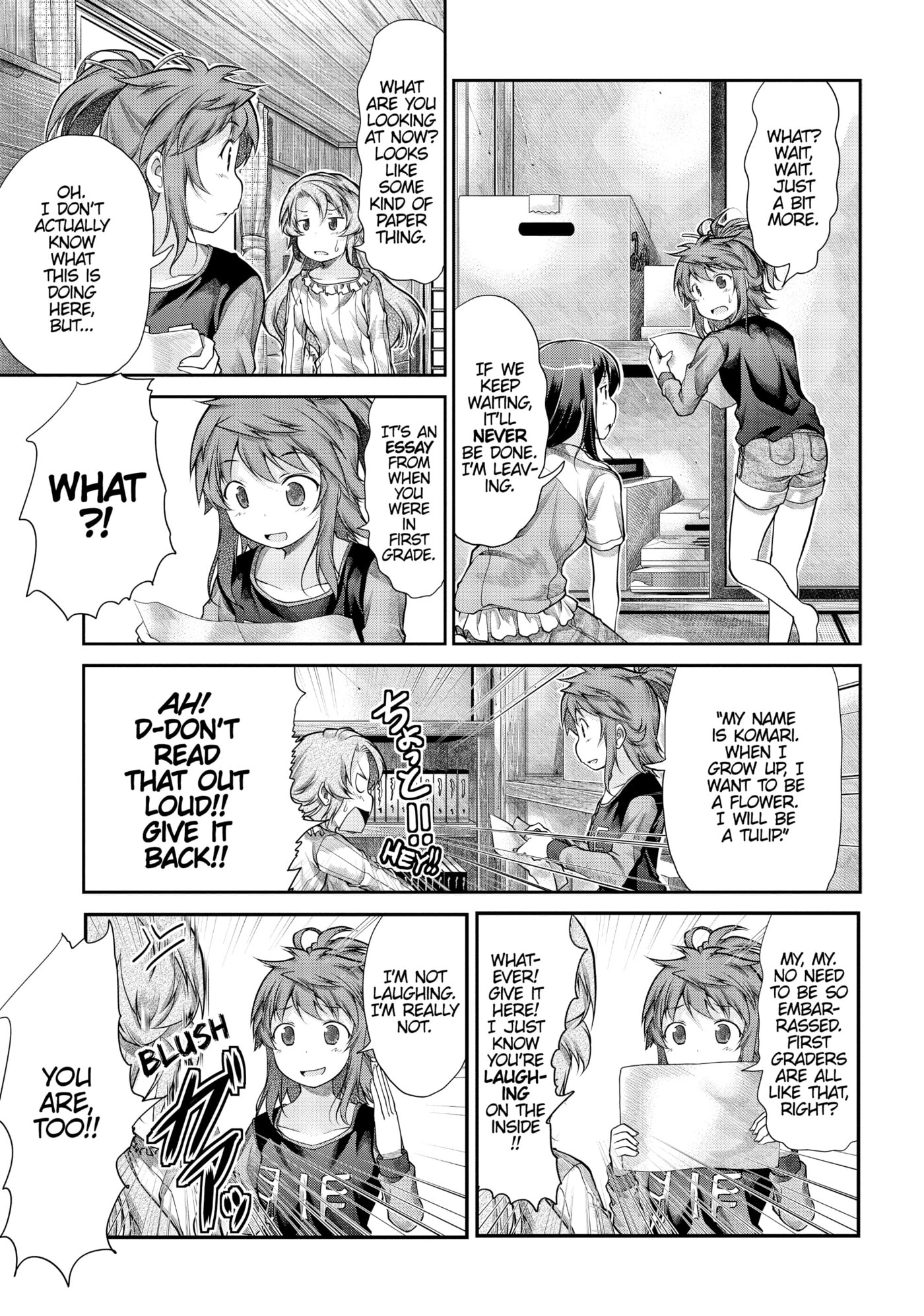 Non Non Biyori Official Anthology Chapter 42 page 9 - 