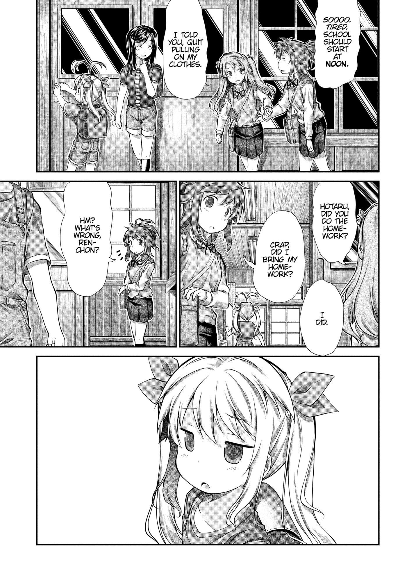 Non Non Biyori Official Anthology Chapter 43 page 7 - 