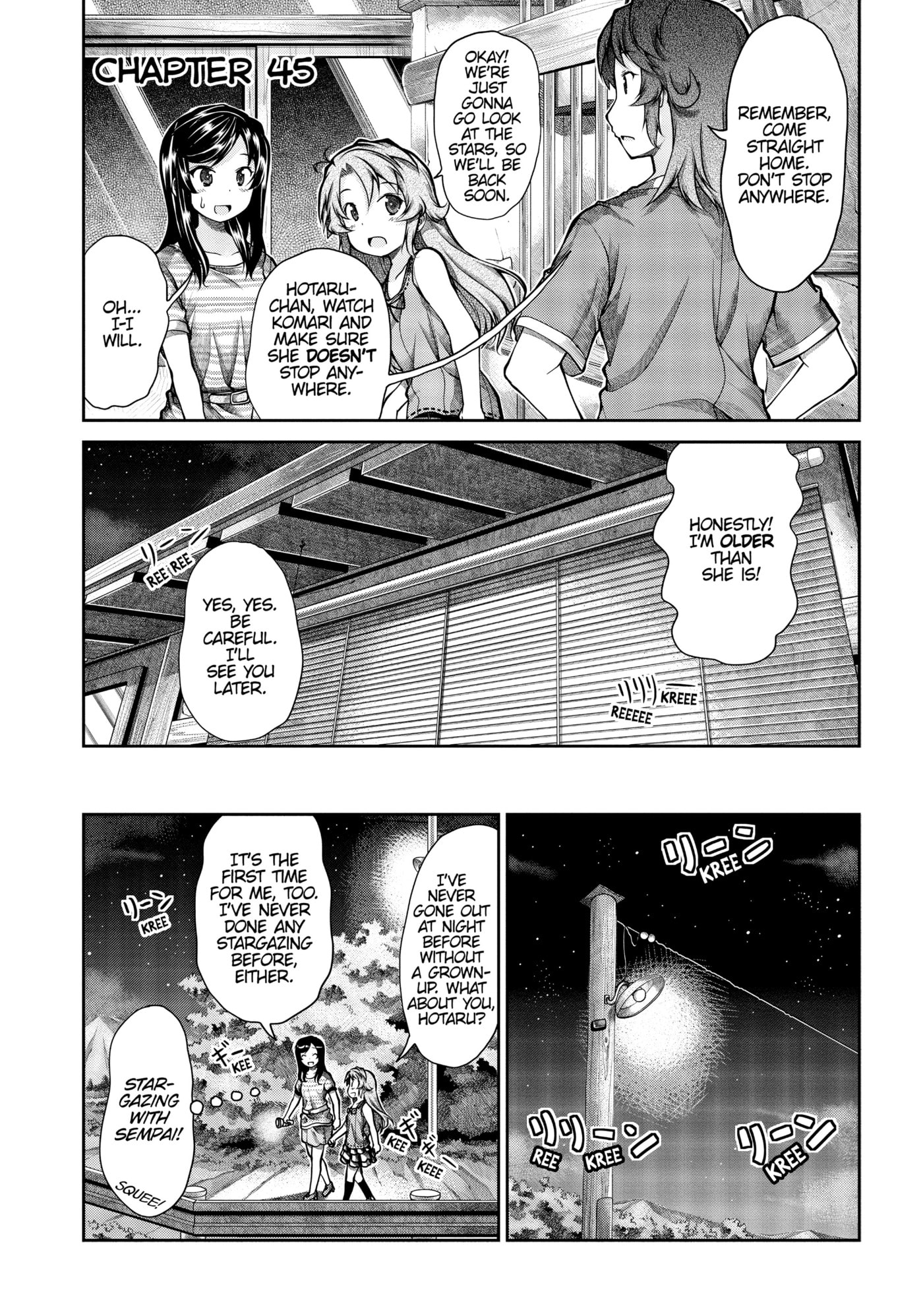 Non Non Biyori Official Anthology Chapter 45 page 1 - 