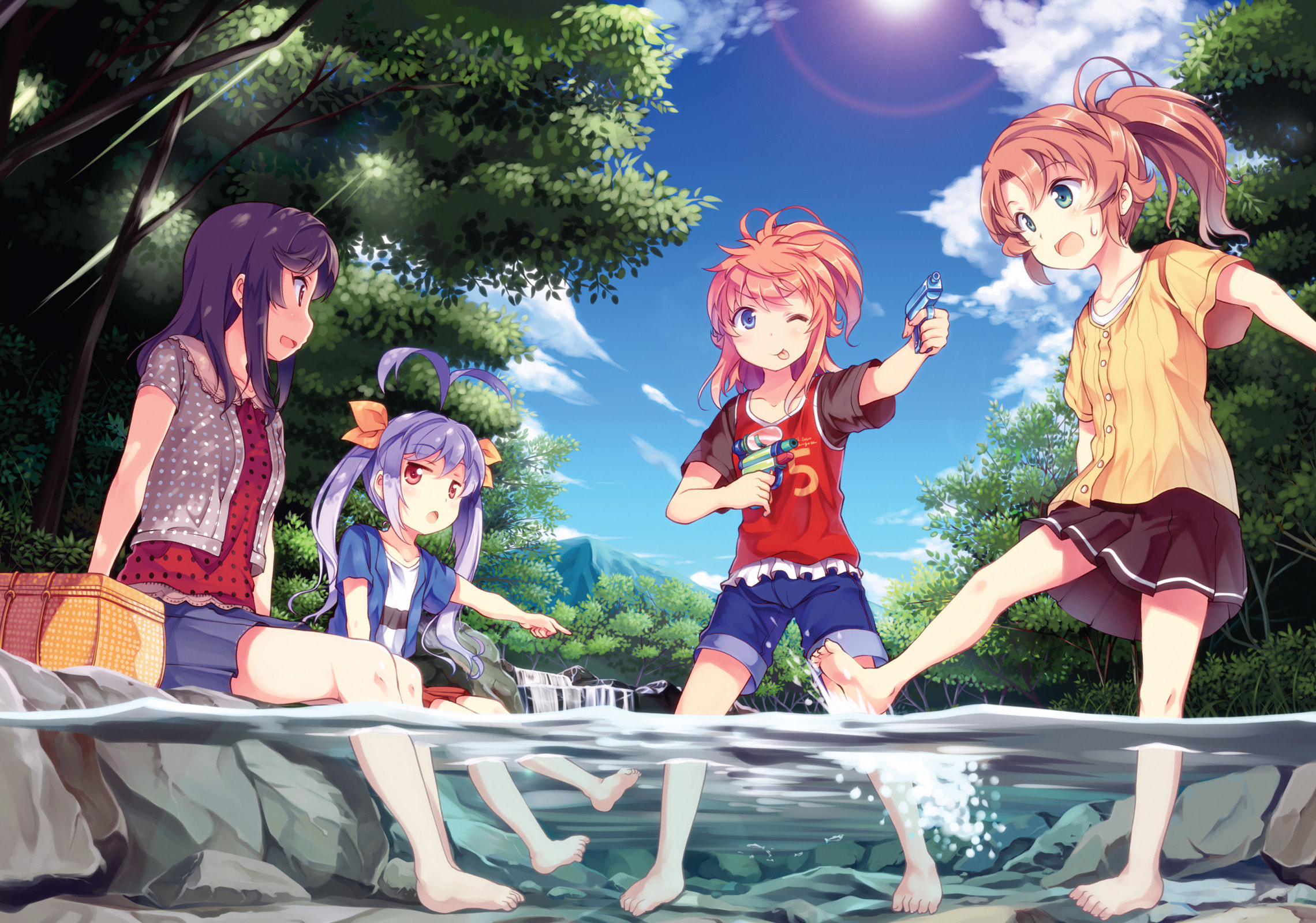 Non Non Biyori Official Anthology Chapter 48 page 5 - 