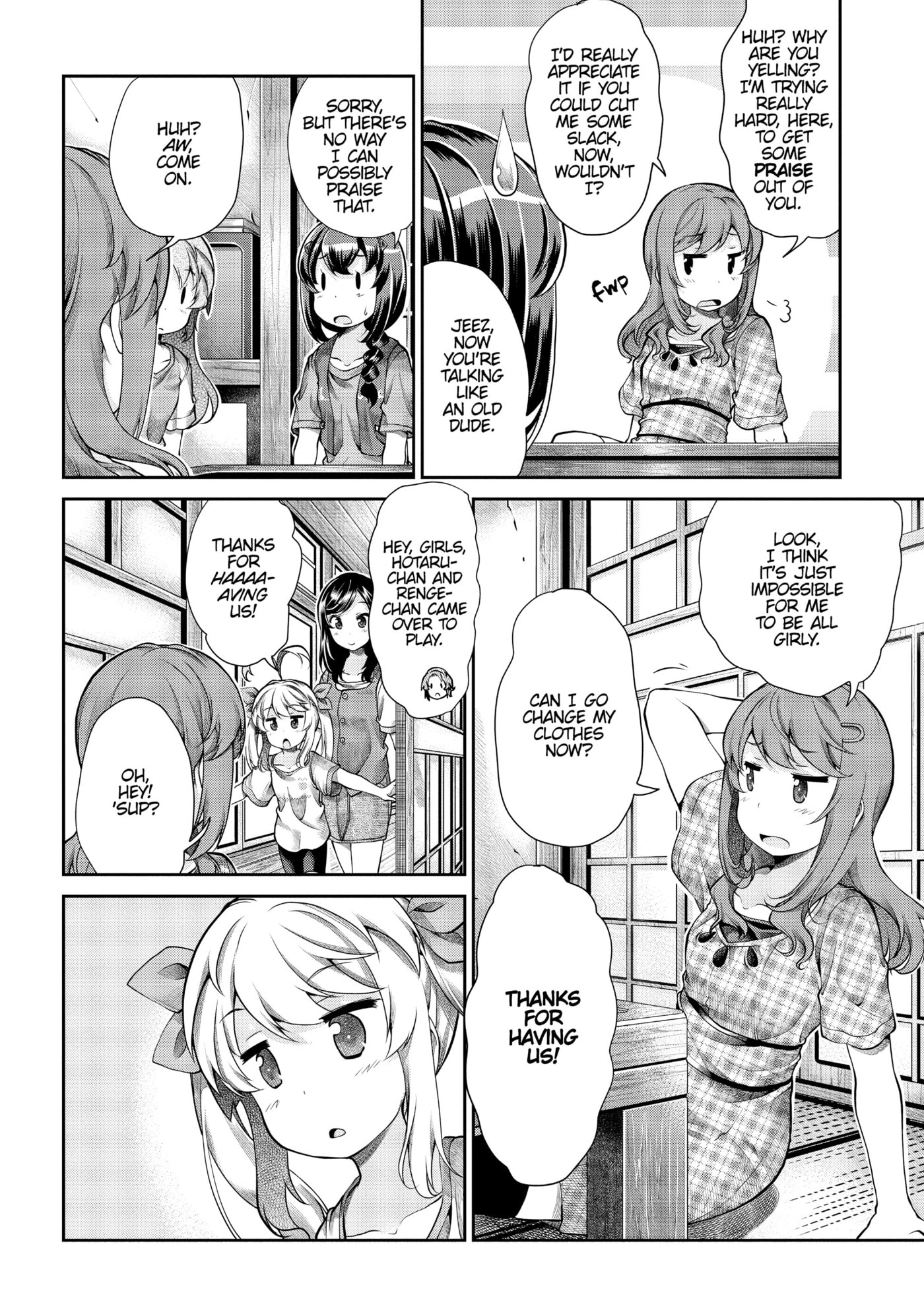 Non Non Biyori Official Anthology Chapter 52 page 12 - 