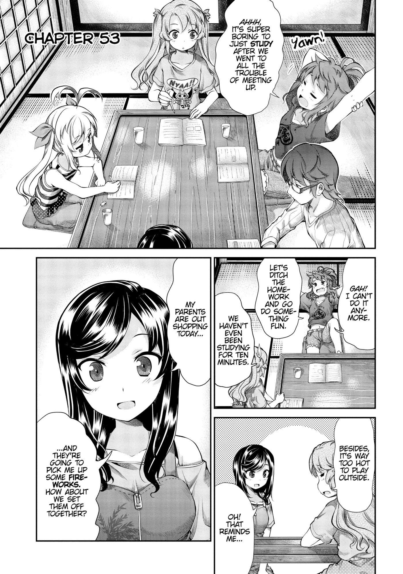 Non Non Biyori Official Anthology Chapter 53 page 1 - 