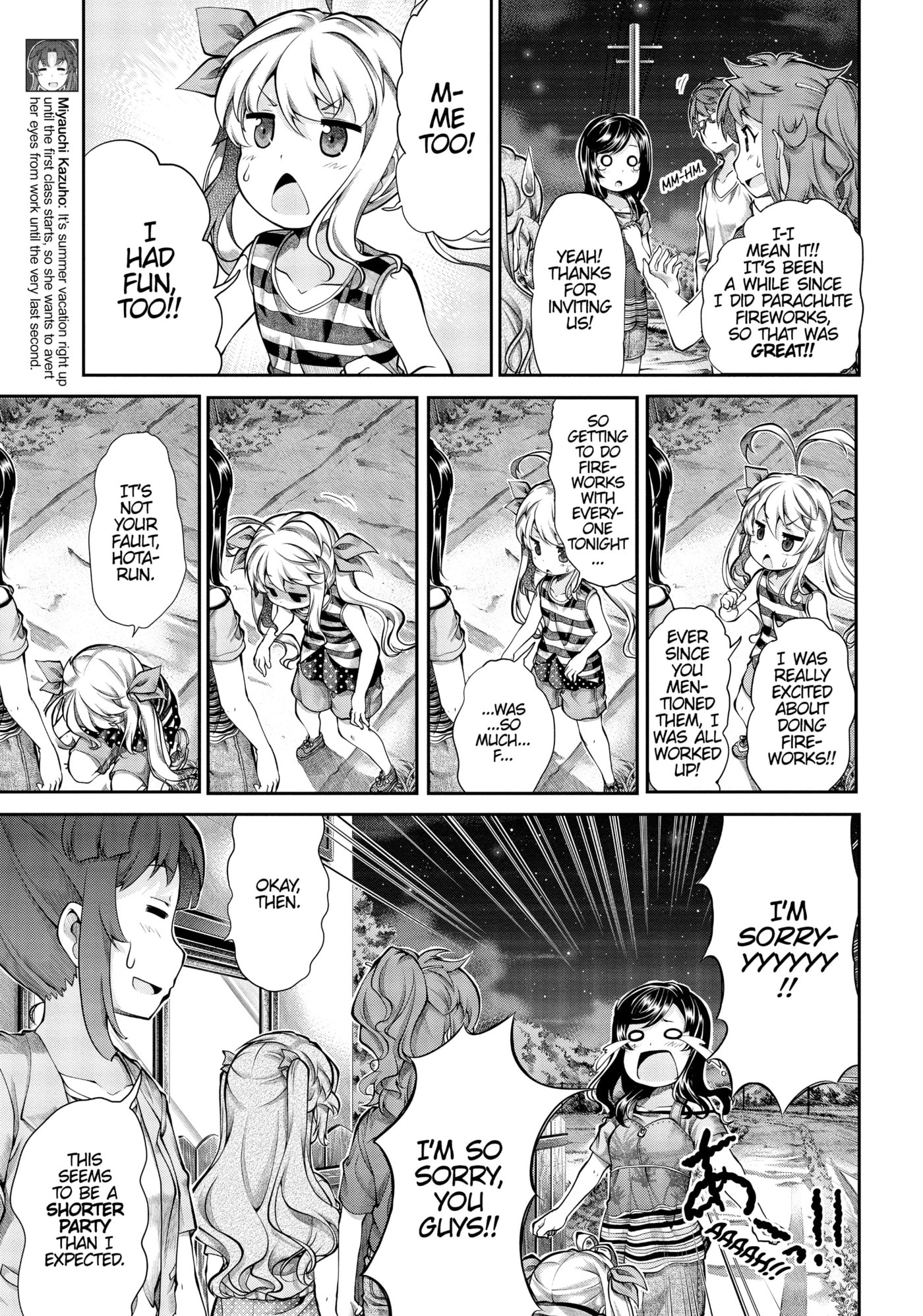 Non Non Biyori Official Anthology Chapter 53 page 9 - 