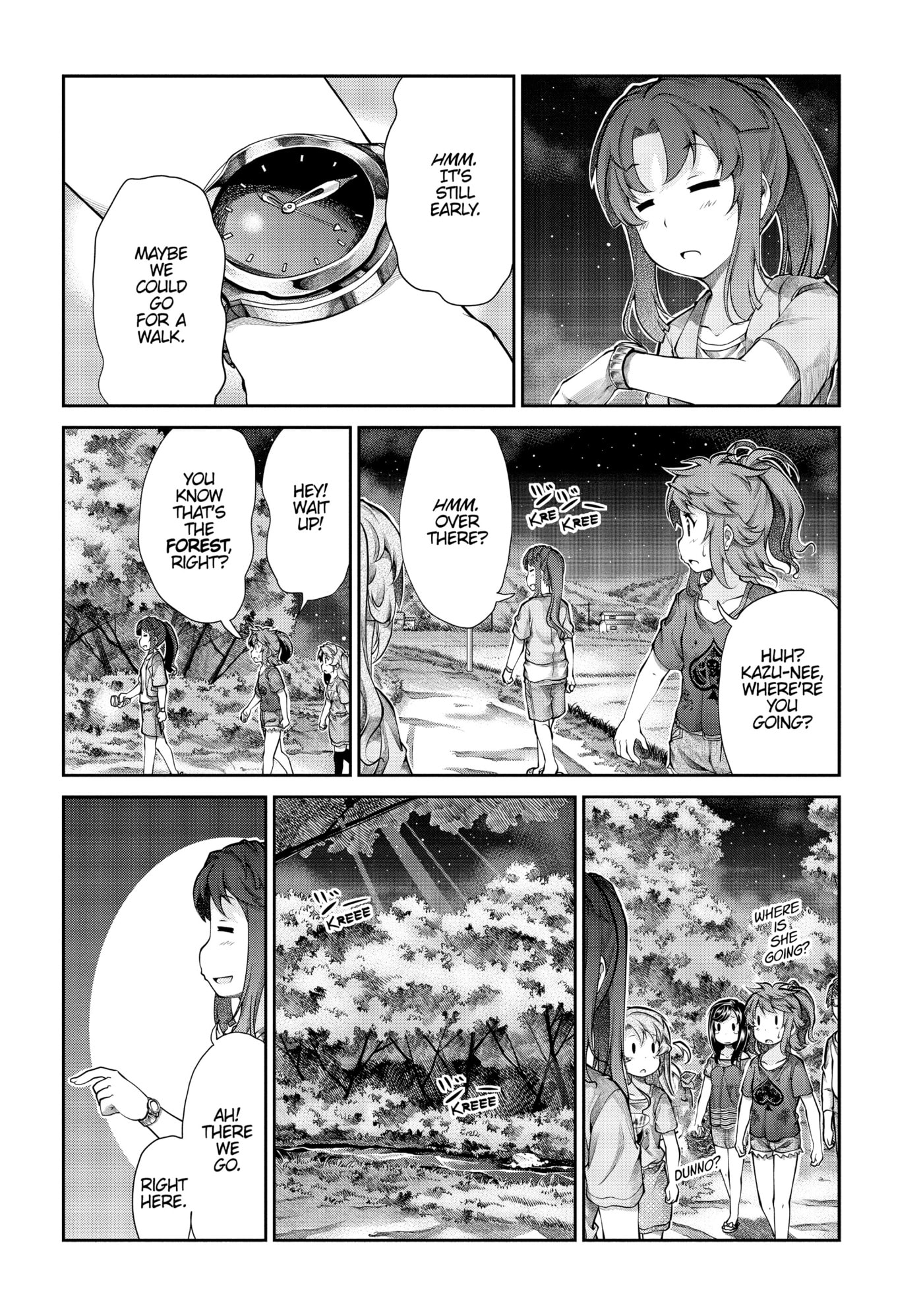 Non Non Biyori Official Anthology Chapter 53 page 10 - 
