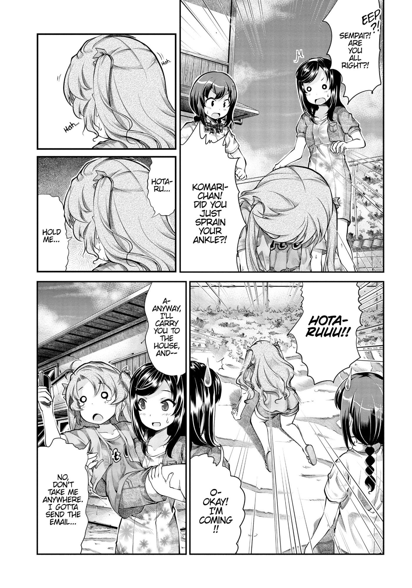 Non Non Biyori Official Anthology Chapter 54 page 13 - 