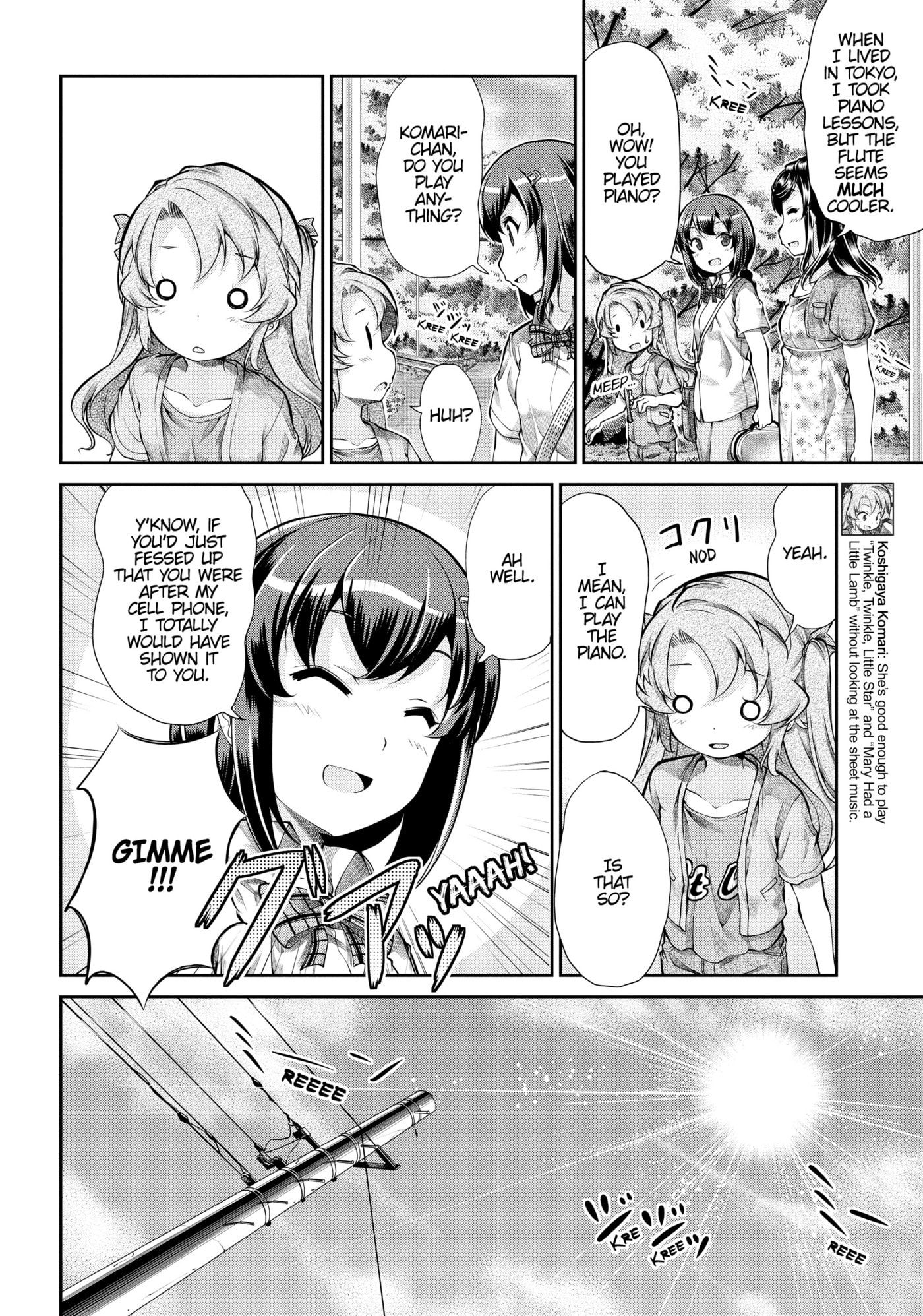 Non Non Biyori Official Anthology Chapter 54 page 4 - 
