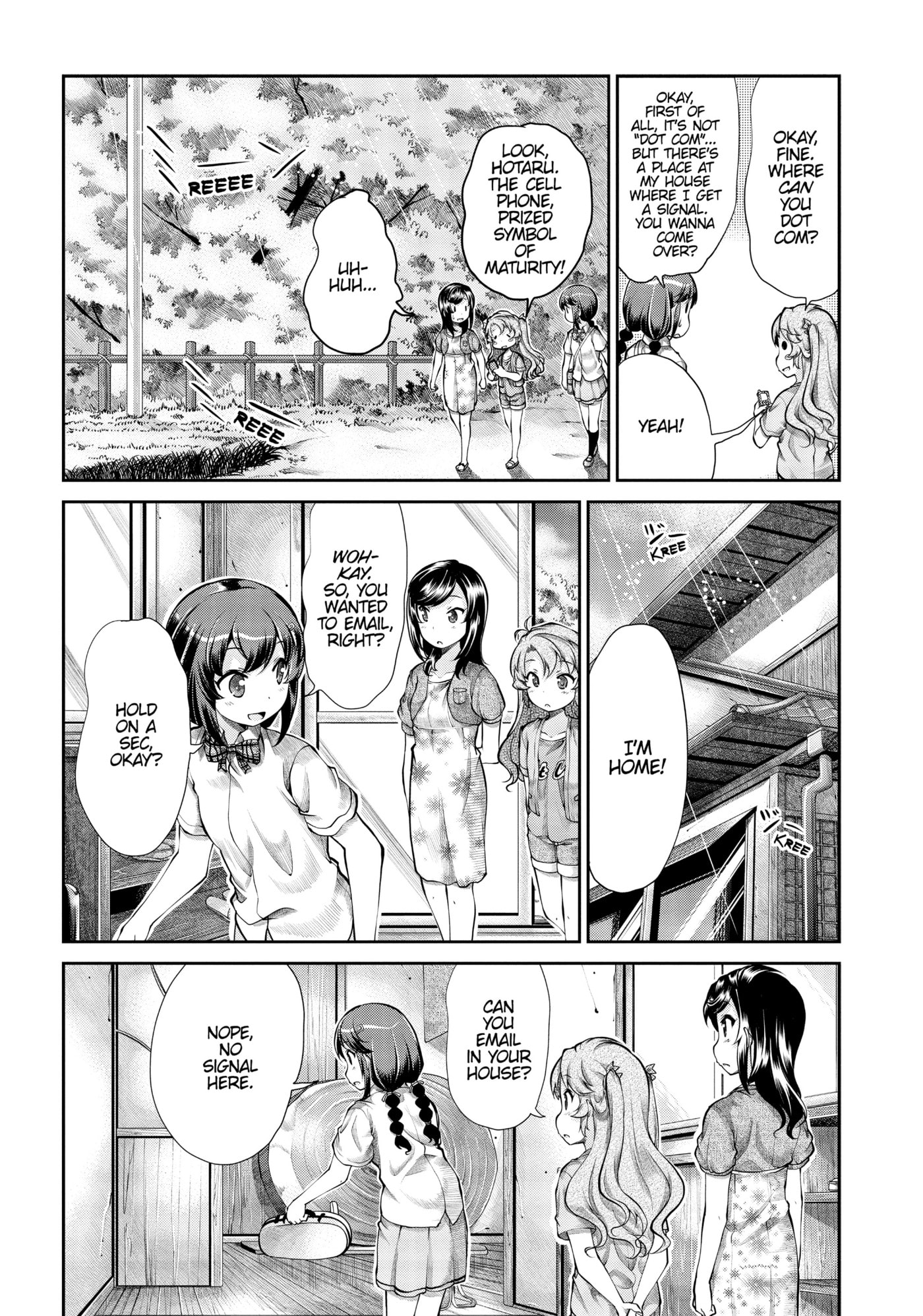 Non Non Biyori Official Anthology Chapter 54 page 6 - 