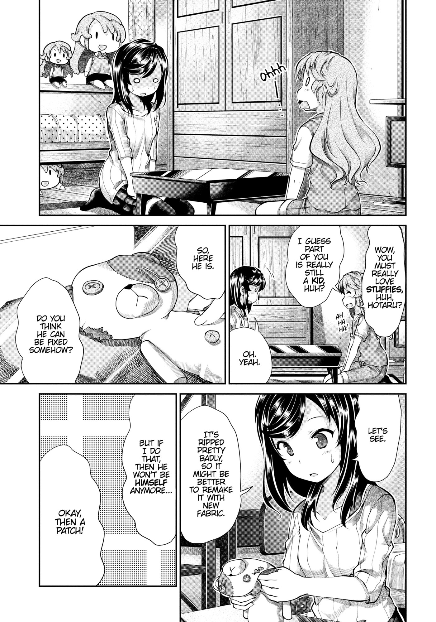 Non Non Biyori Official Anthology Chapter 55 page 11 - 
