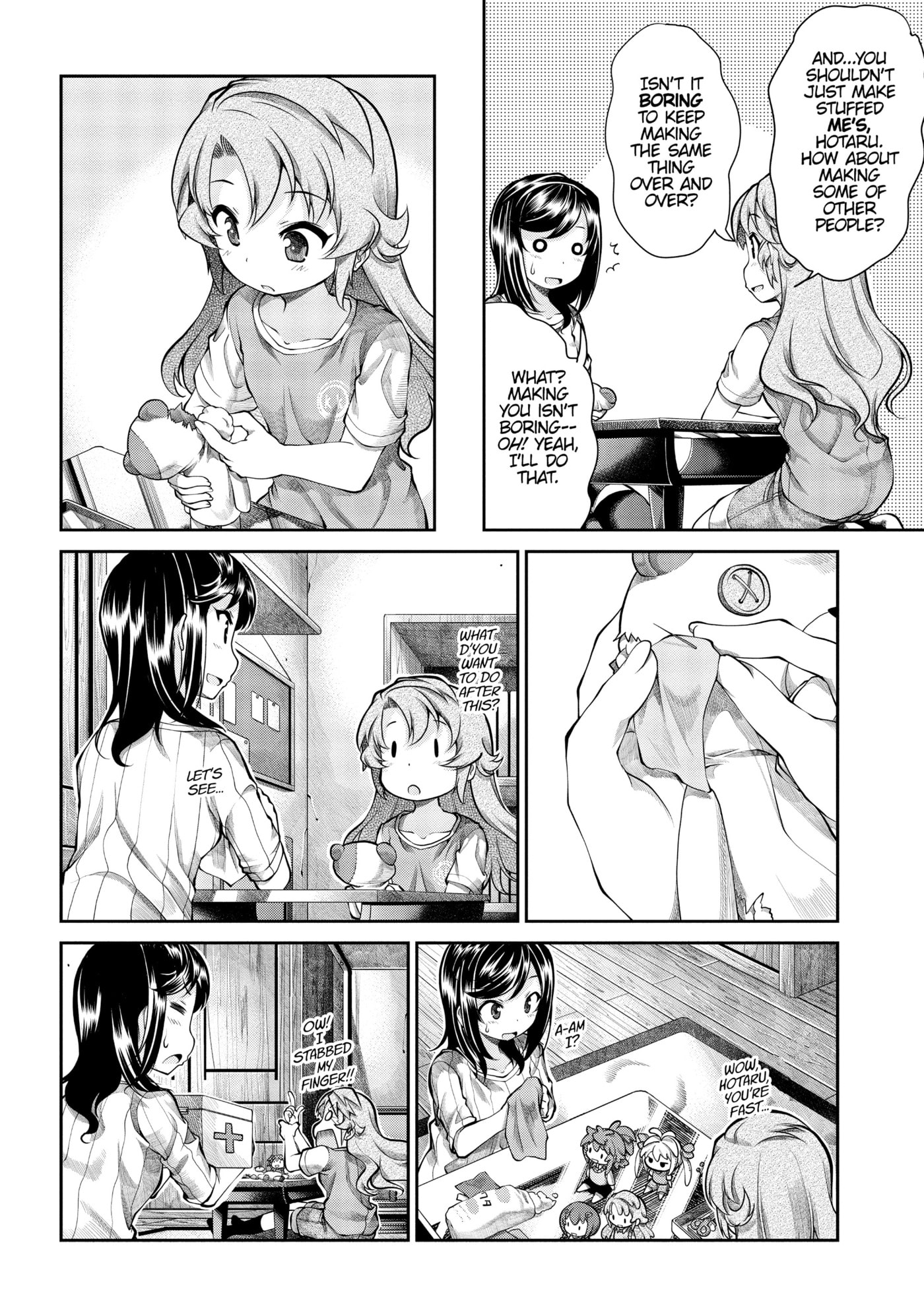 Non Non Biyori Official Anthology Chapter 55 page 12 - 