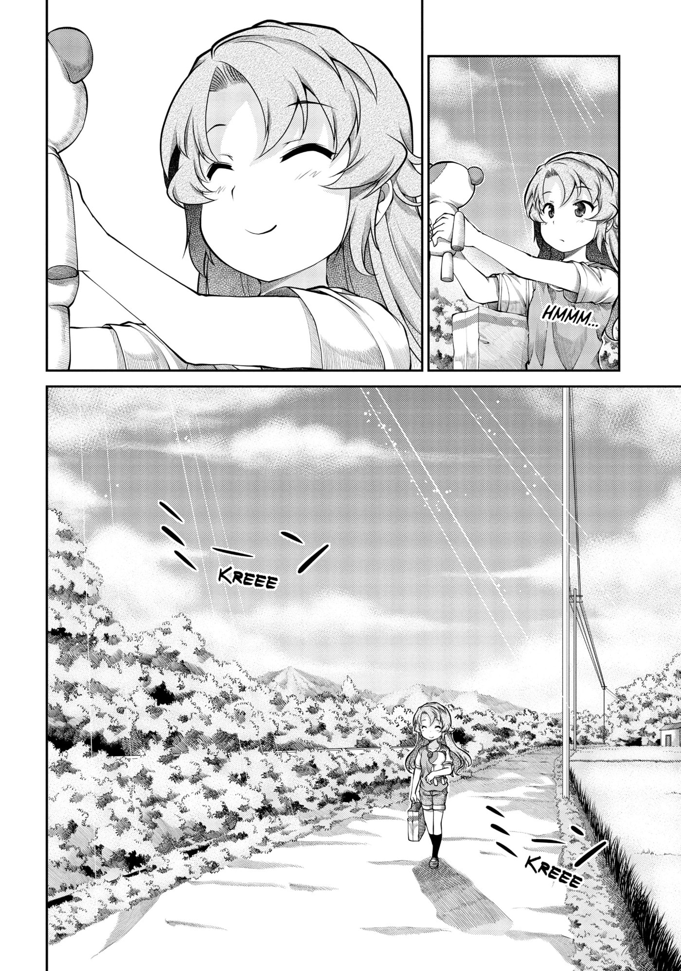 Non Non Biyori Official Anthology Chapter 55 page 14 - 