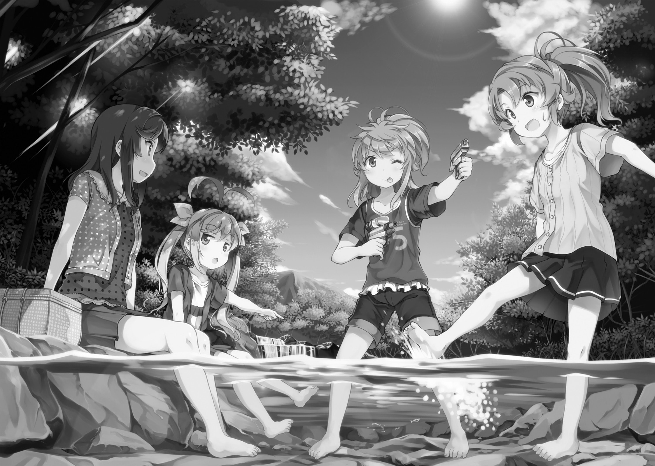Non Non Biyori Official Anthology Chapter 55 page 22 - 