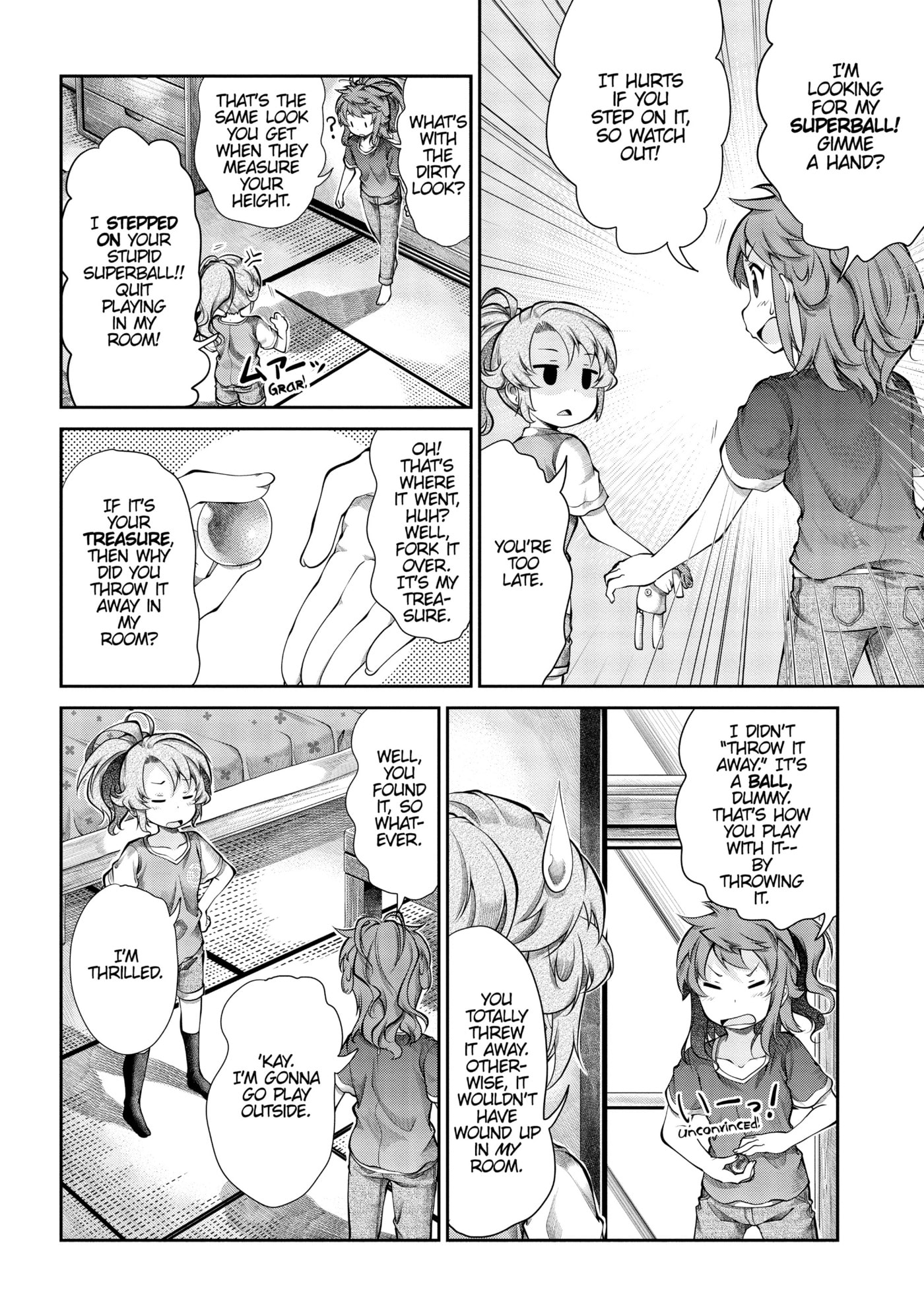 Non Non Biyori Official Anthology Chapter 55 page 4 - 