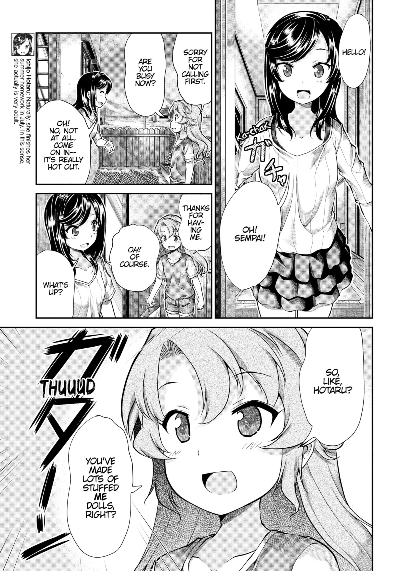 Non Non Biyori Official Anthology Chapter 55 page 9 - 