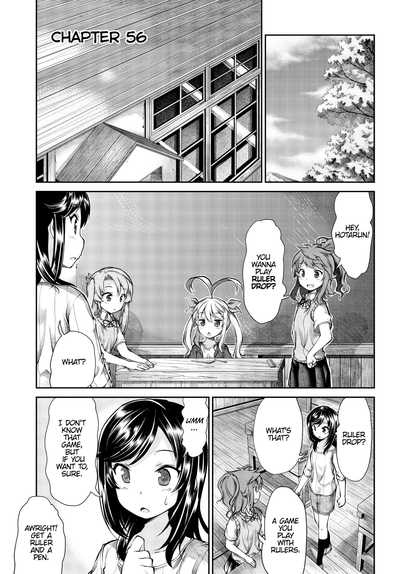 Non Non Biyori Official Anthology Chapter 56 page 10 - 