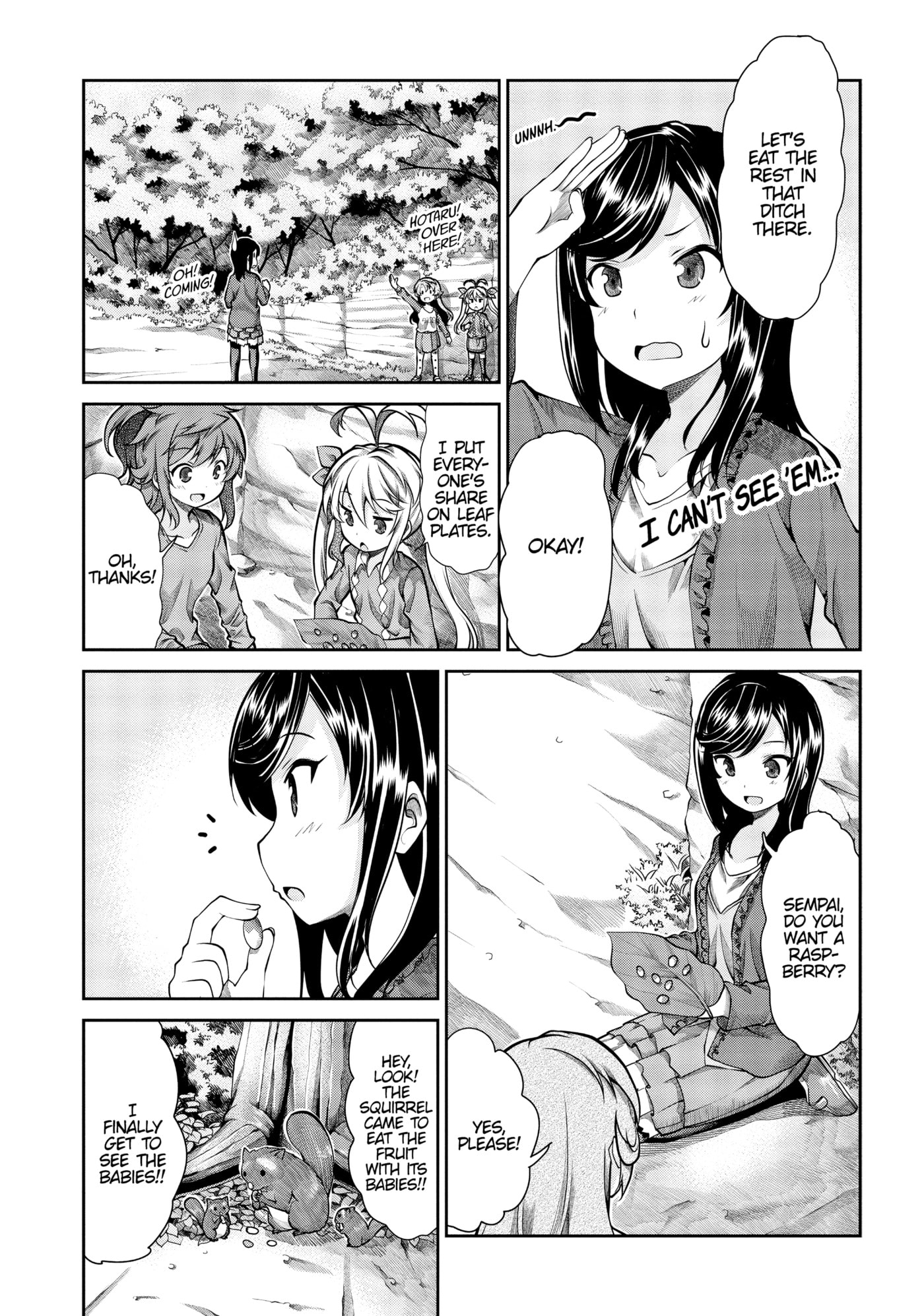 Non Non Biyori Official Anthology Chapter 60 page 15 - 