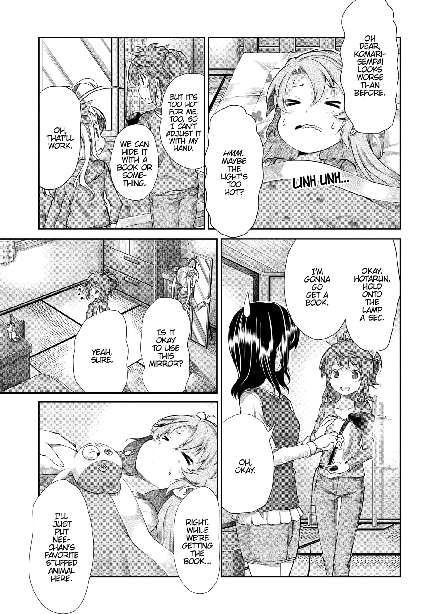 Non Non Biyori Official Anthology Chapter 64 page 11 - 