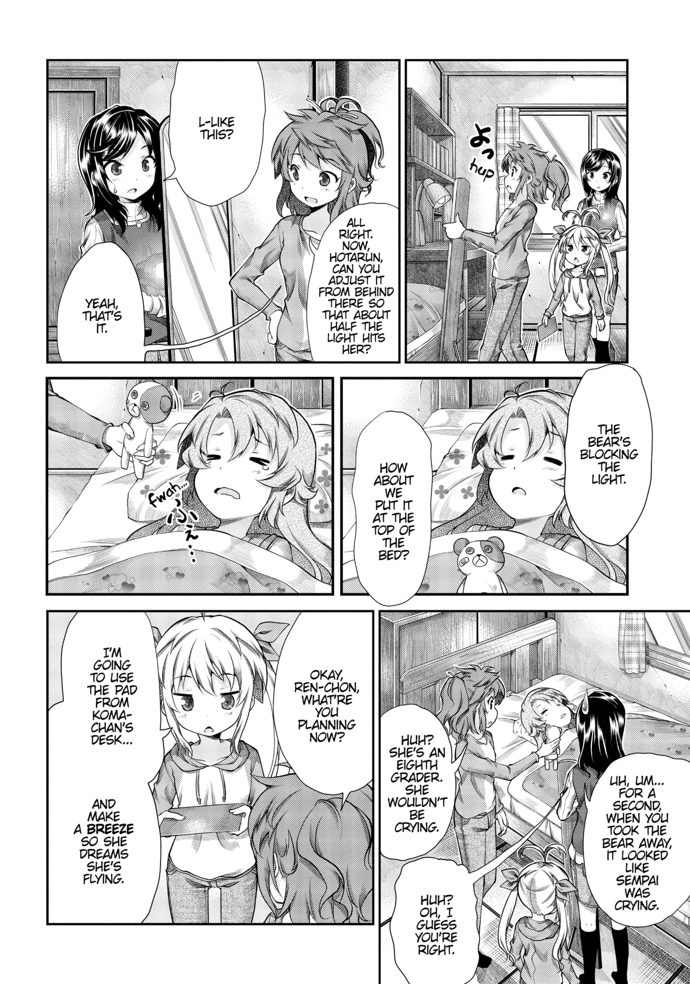 Non Non Biyori Official Anthology Chapter 64 page 12 - 