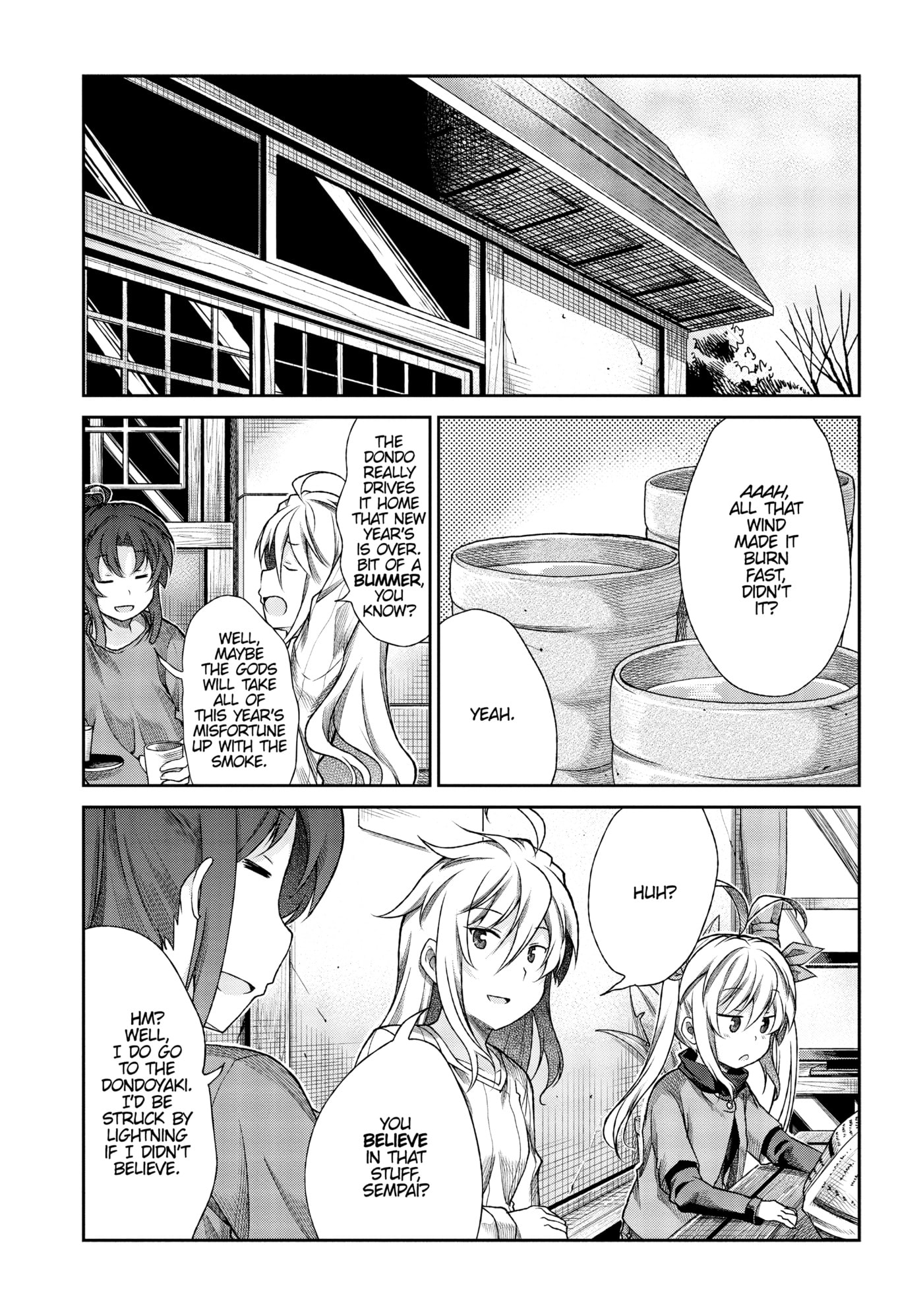 Non Non Biyori Official Anthology Chapter 68 page 13 - 