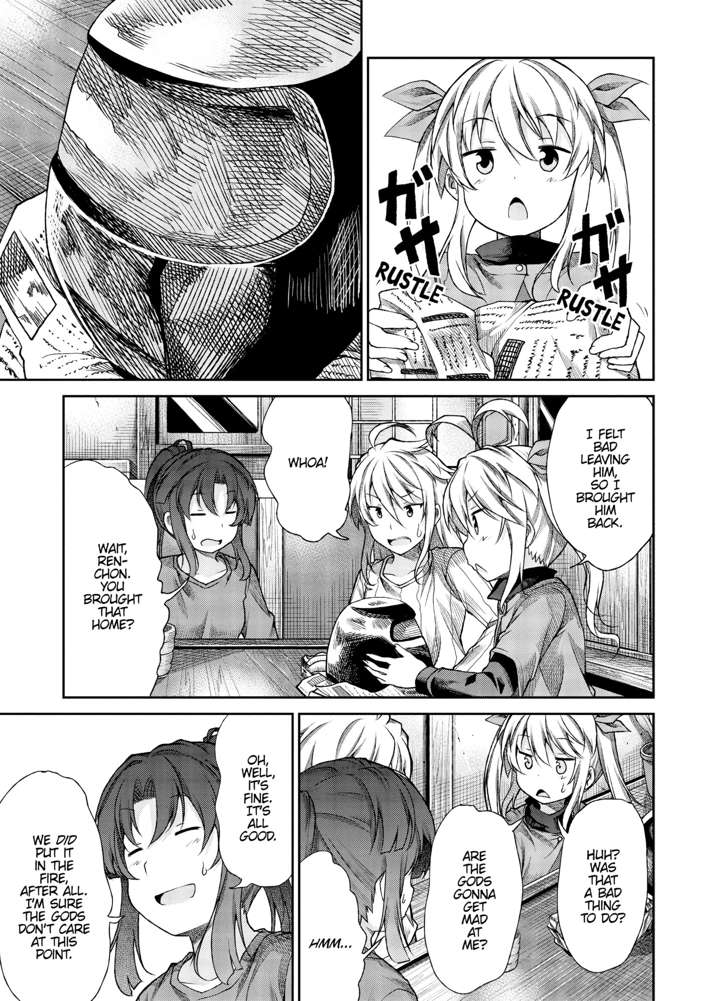 Non Non Biyori Official Anthology Chapter 68 page 15 - 