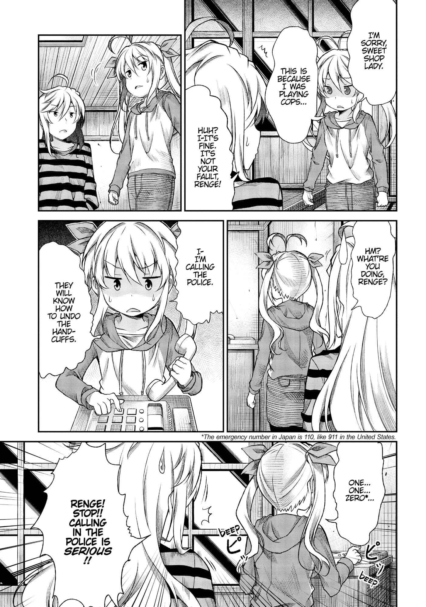 Non Non Biyori Official Anthology Chapter 69 page 13 - 