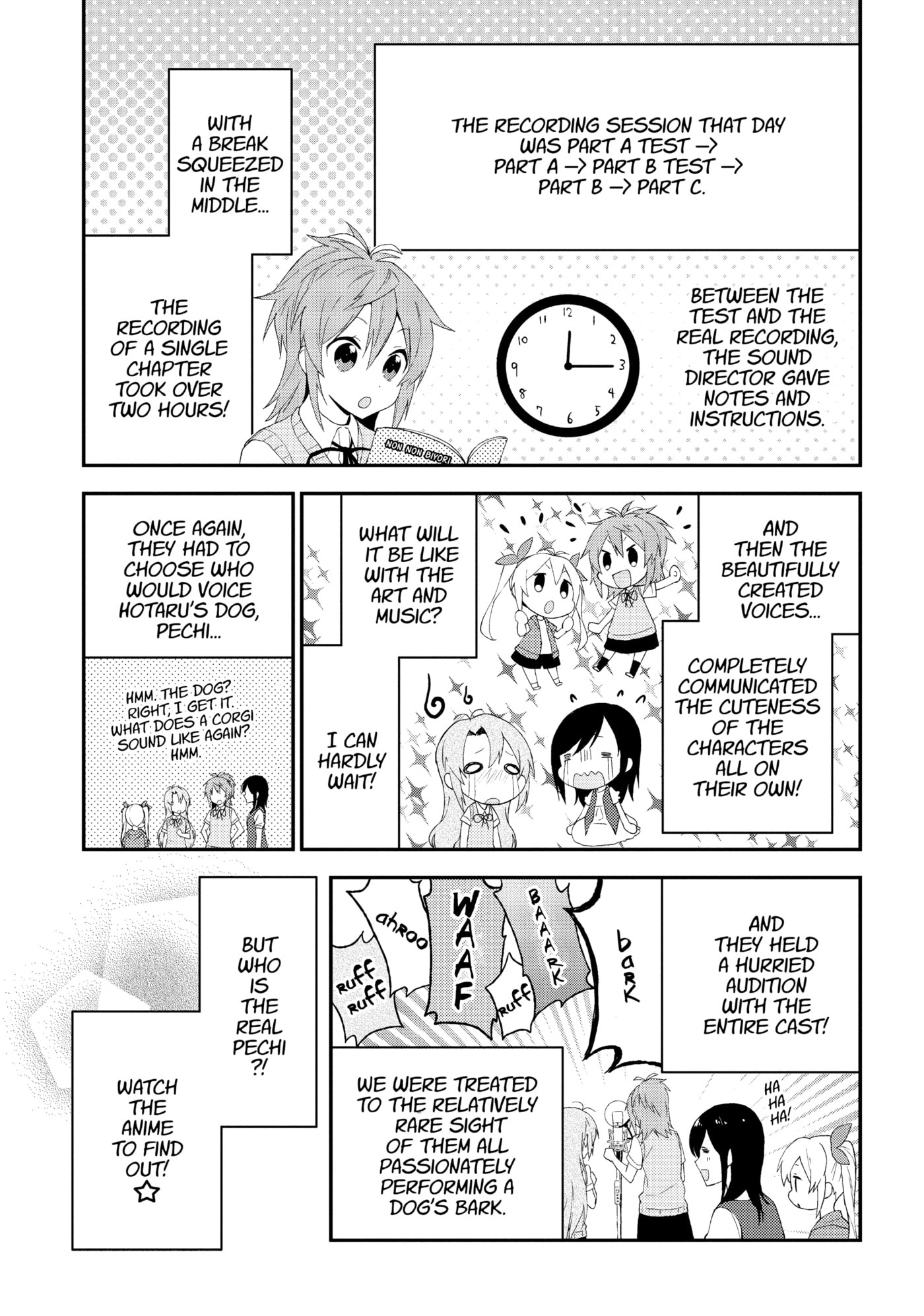 Non Non Biyori Official Anthology Chapter 69 page 21 - 