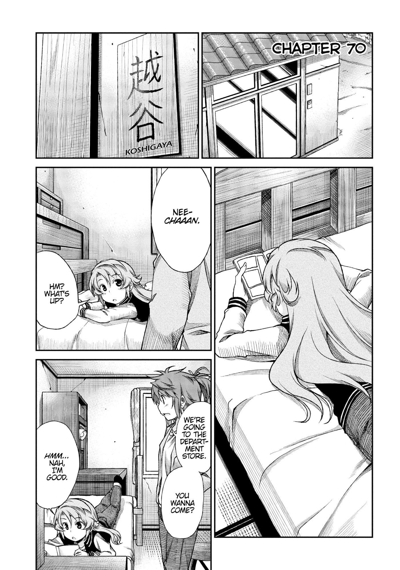 Non Non Biyori Official Anthology Chapter 70 page 10 - 
