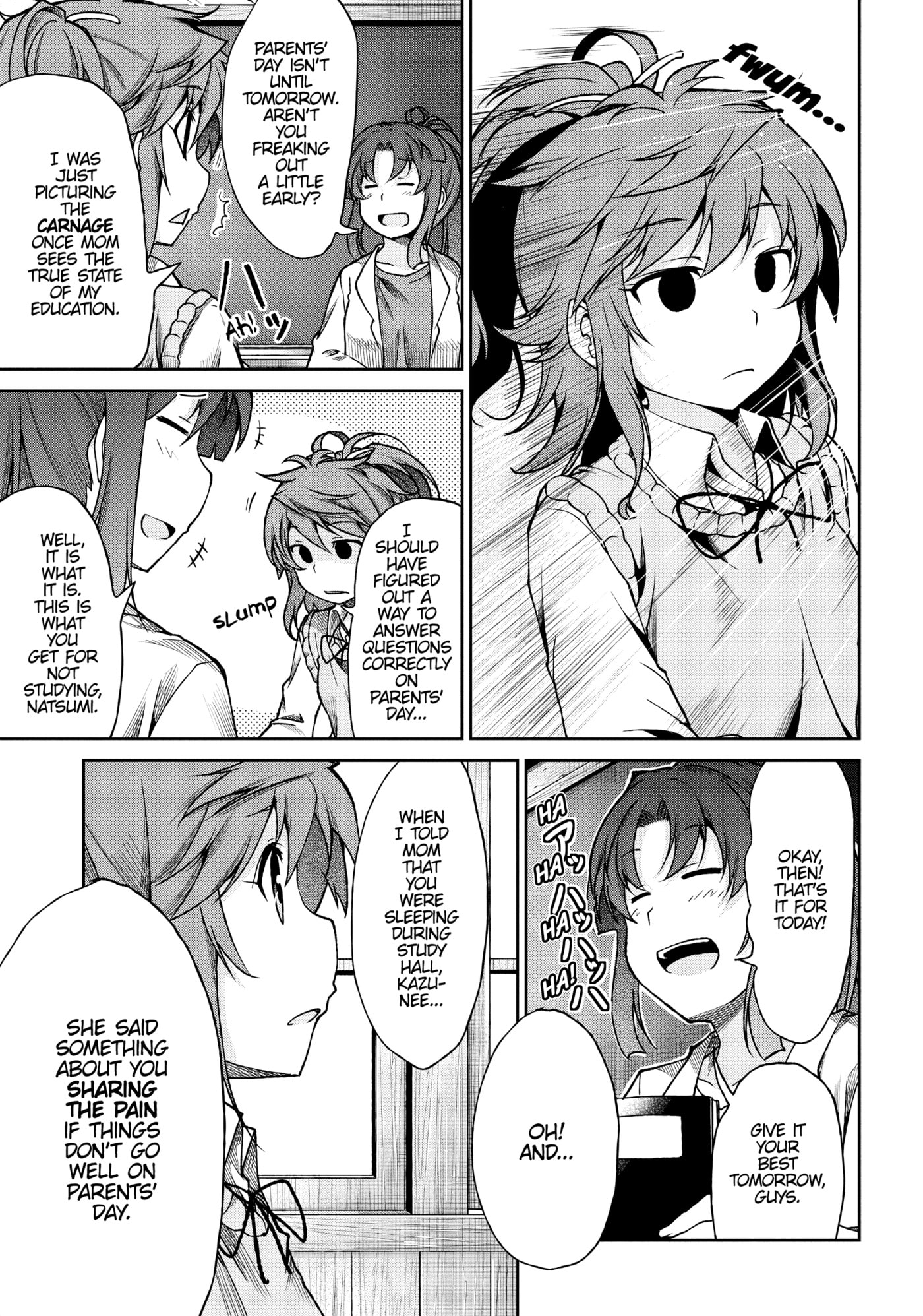Non Non Biyori Official Anthology Chapter 71 page 3 - 