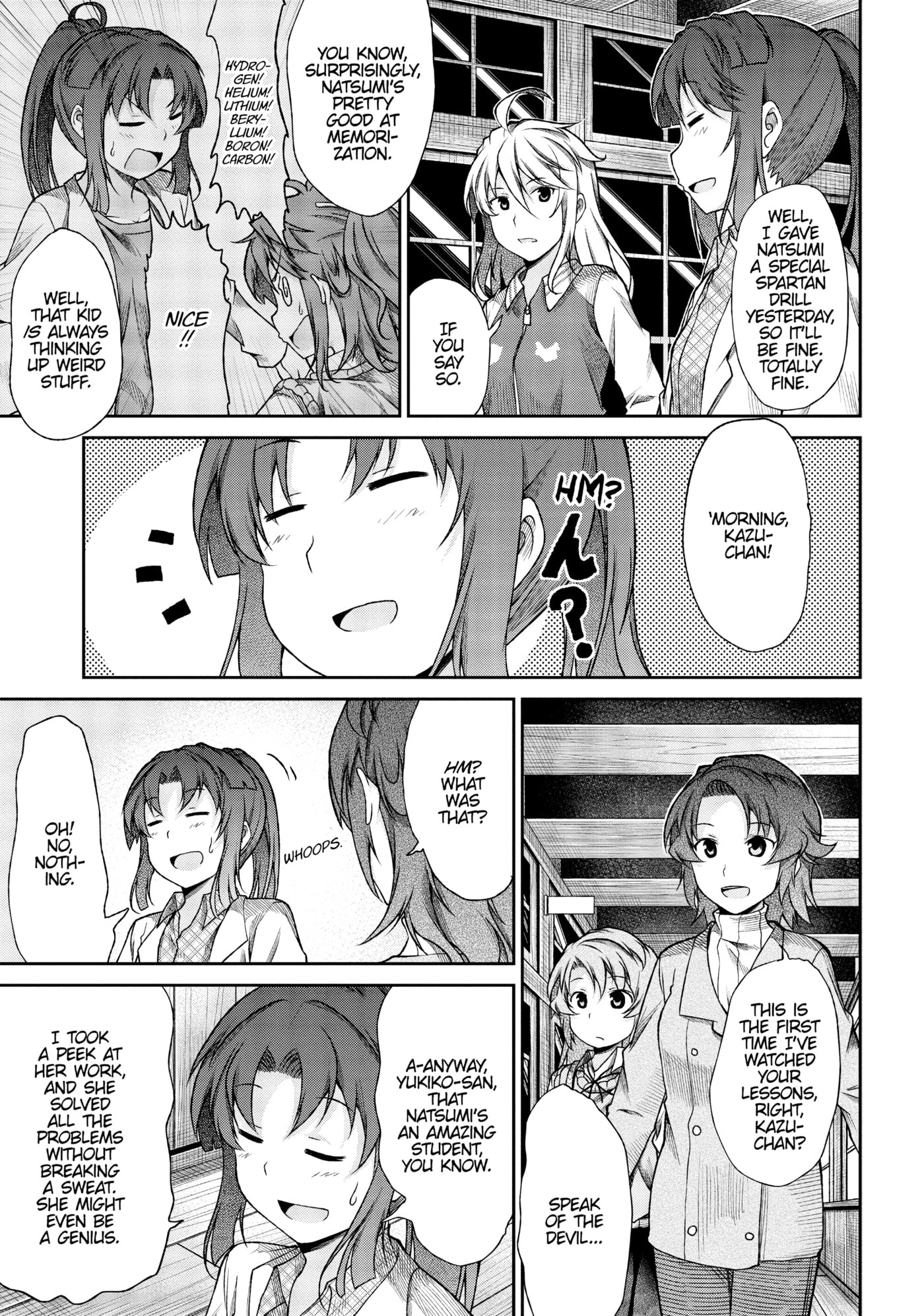Non Non Biyori Official Anthology Chapter 71 page 7 - 