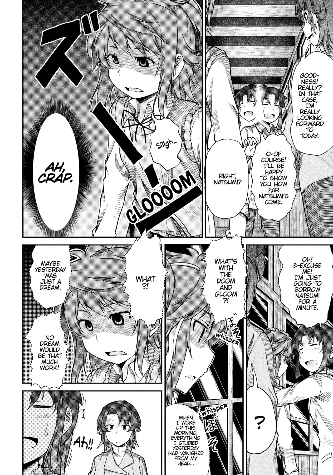 Non Non Biyori Official Anthology Chapter 71 page 8 - 