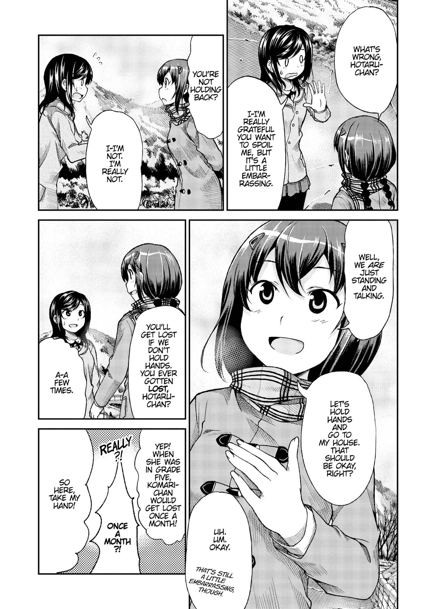 Non Non Biyori Official Anthology Chapter 72 page 9 - 