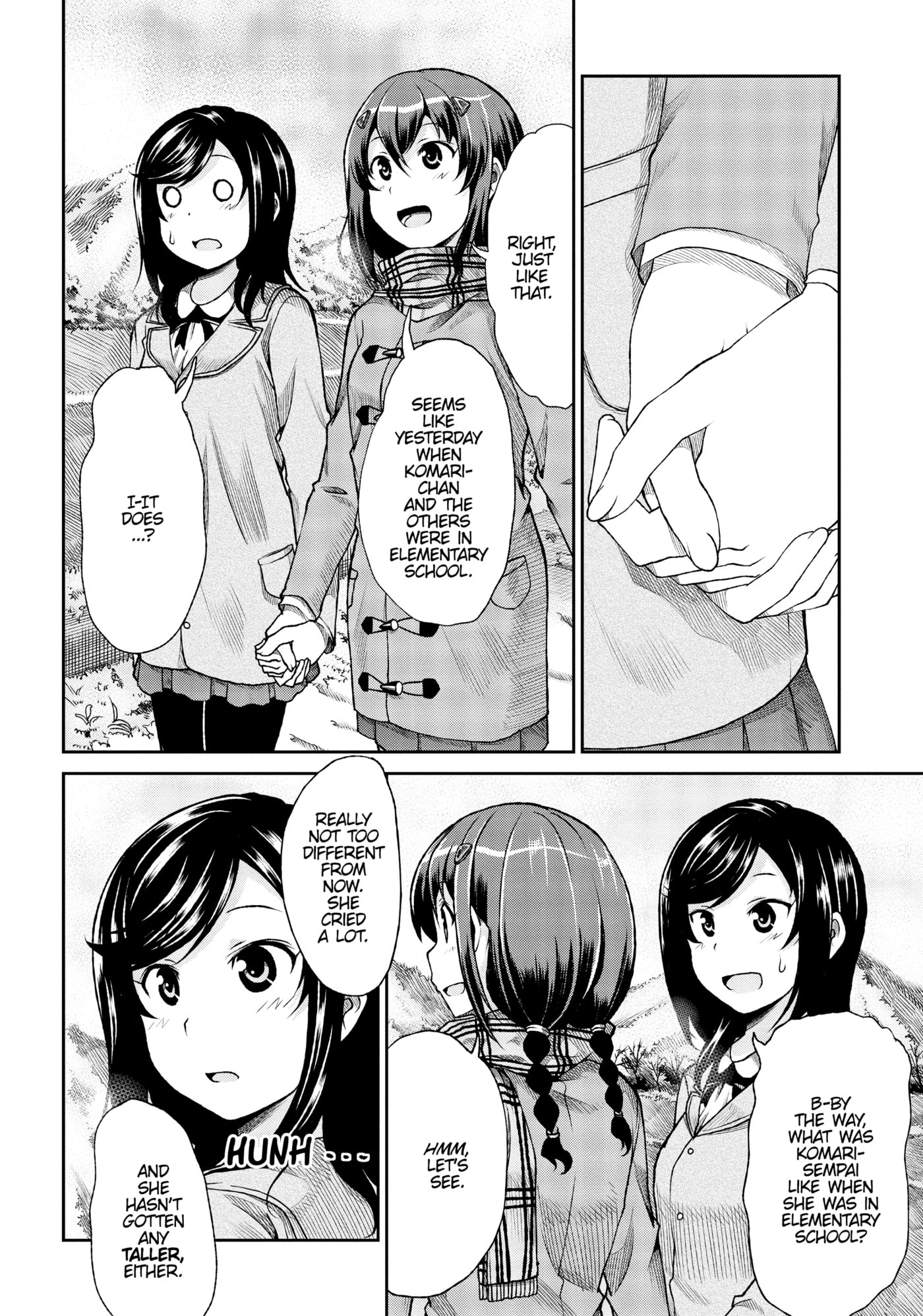 Non Non Biyori Official Anthology Chapter 72 page 10 - 